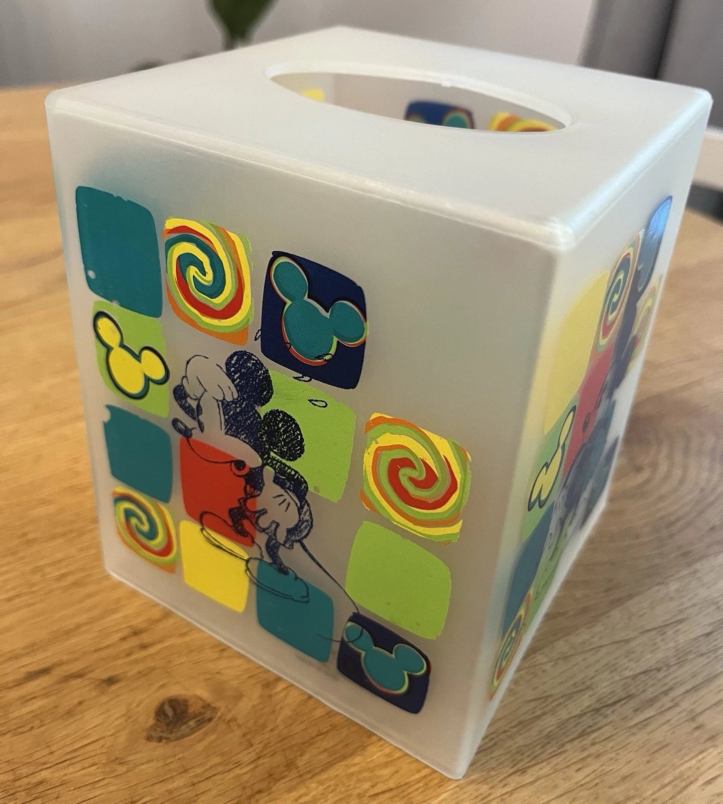 Disney Mickey Mouse Square Plastic Tissue Box Cover Holder | eBay