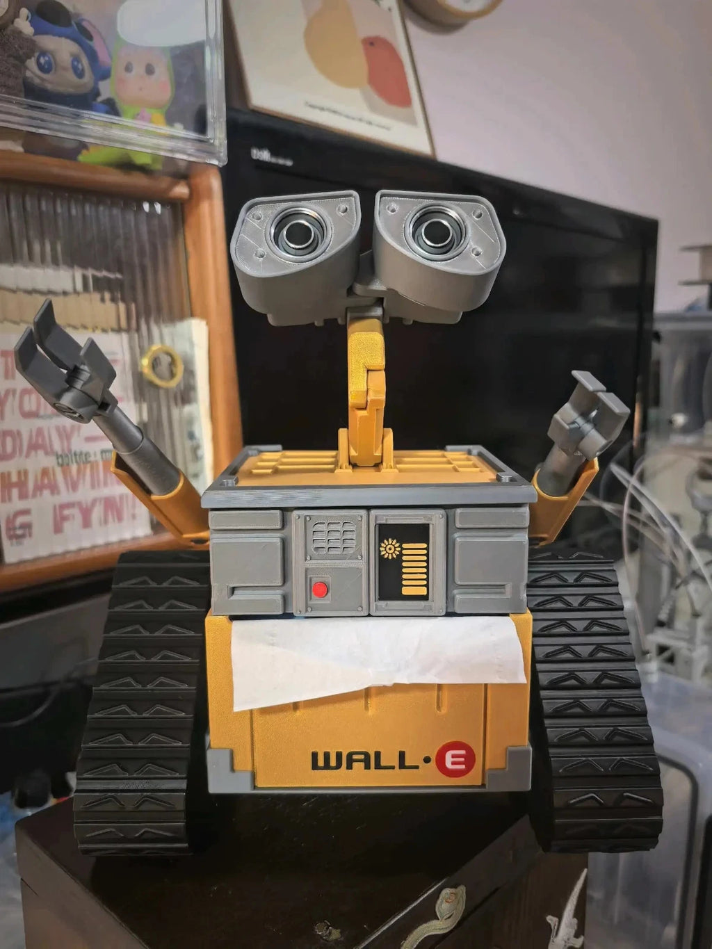 3D Printed Robot Style Tissue Box – Movable Arms Design, Cute Wall-E Inspired | eBay