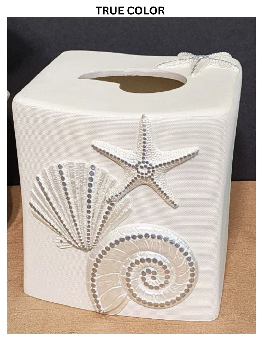 Tissue Box Cover Cream Square Bathroom Kleenex Accessories Facial Tissue Holder | eBay