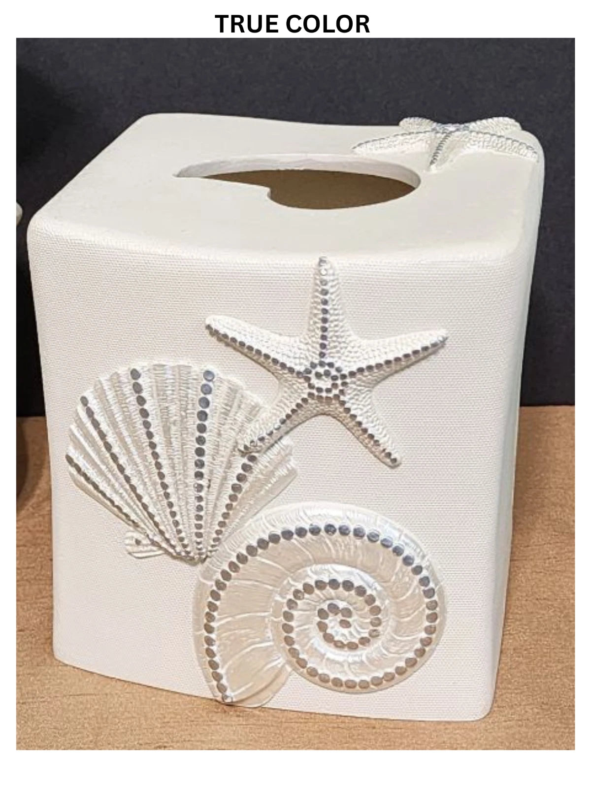 Tissue Box Cover Cream Square Bathroom Kleenex Accessories Facial Tissue Holder | eBay