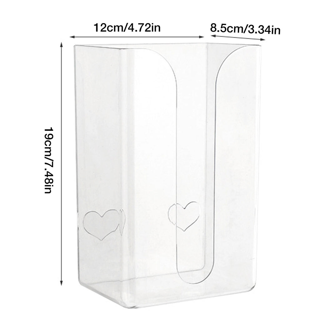 Wall Mounted Tissue Paper Cover Napkin Holder for Living Room Office Counter | eBay