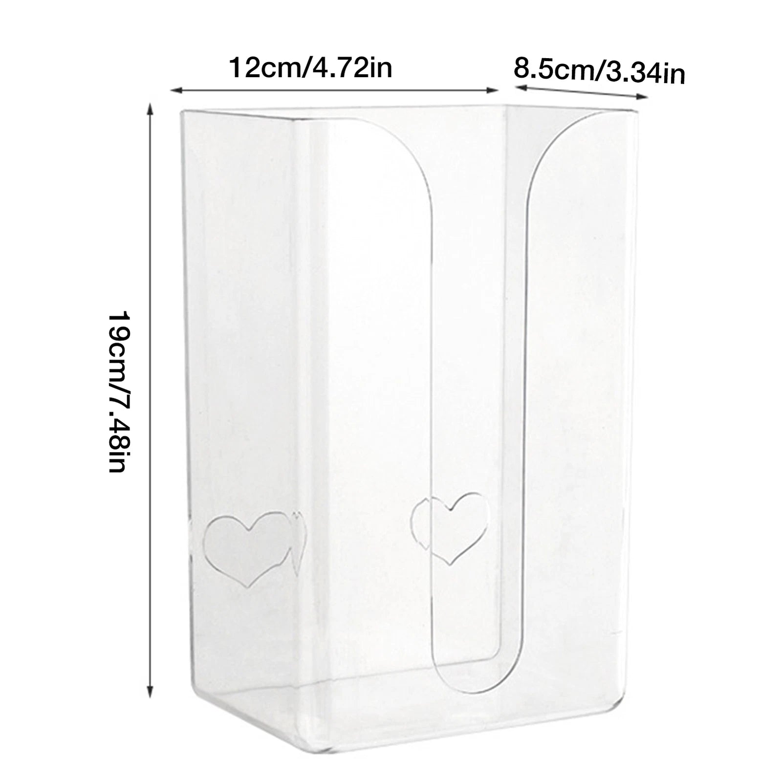 Wall Mounted Tissue Paper Cover Napkin Holder for Living Room Office Counter | eBay