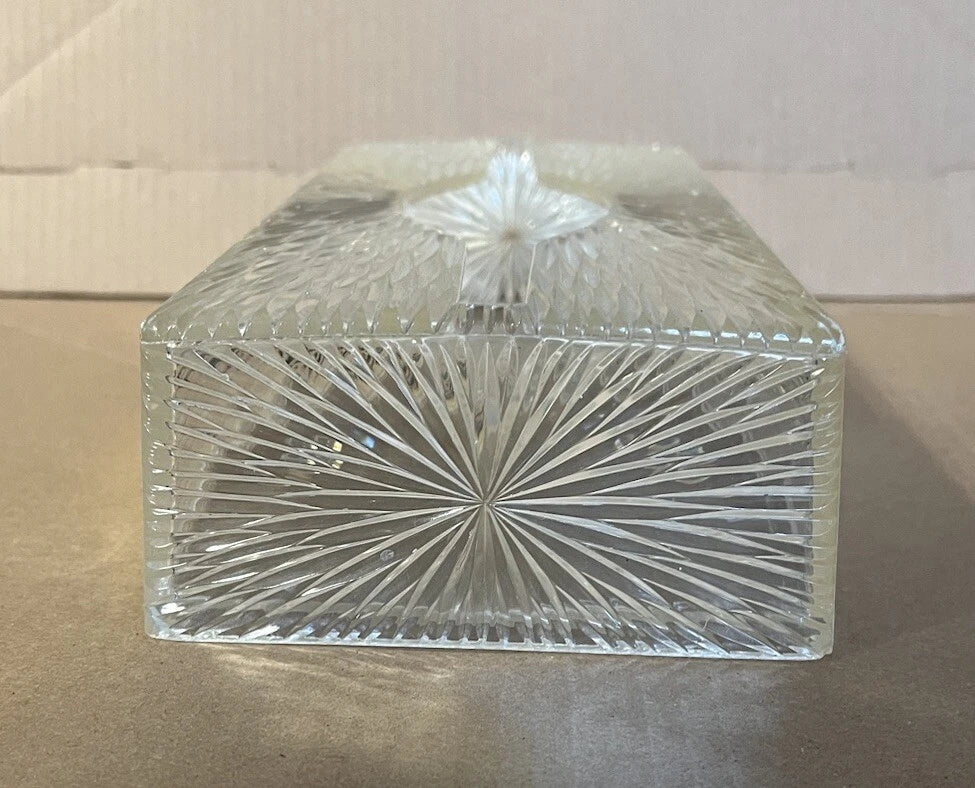 Vnt MCM Vanity Tissue Box Celebrity Inc New York Starburst Embossed Wall/Counter | eBay