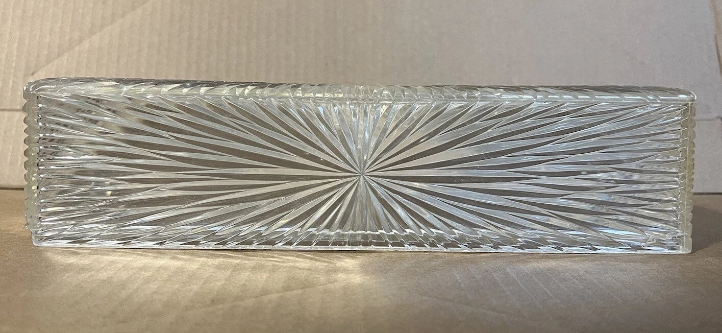 Vnt MCM Vanity Tissue Box Celebrity Inc New York Starburst Embossed Wall/Counter | eBay