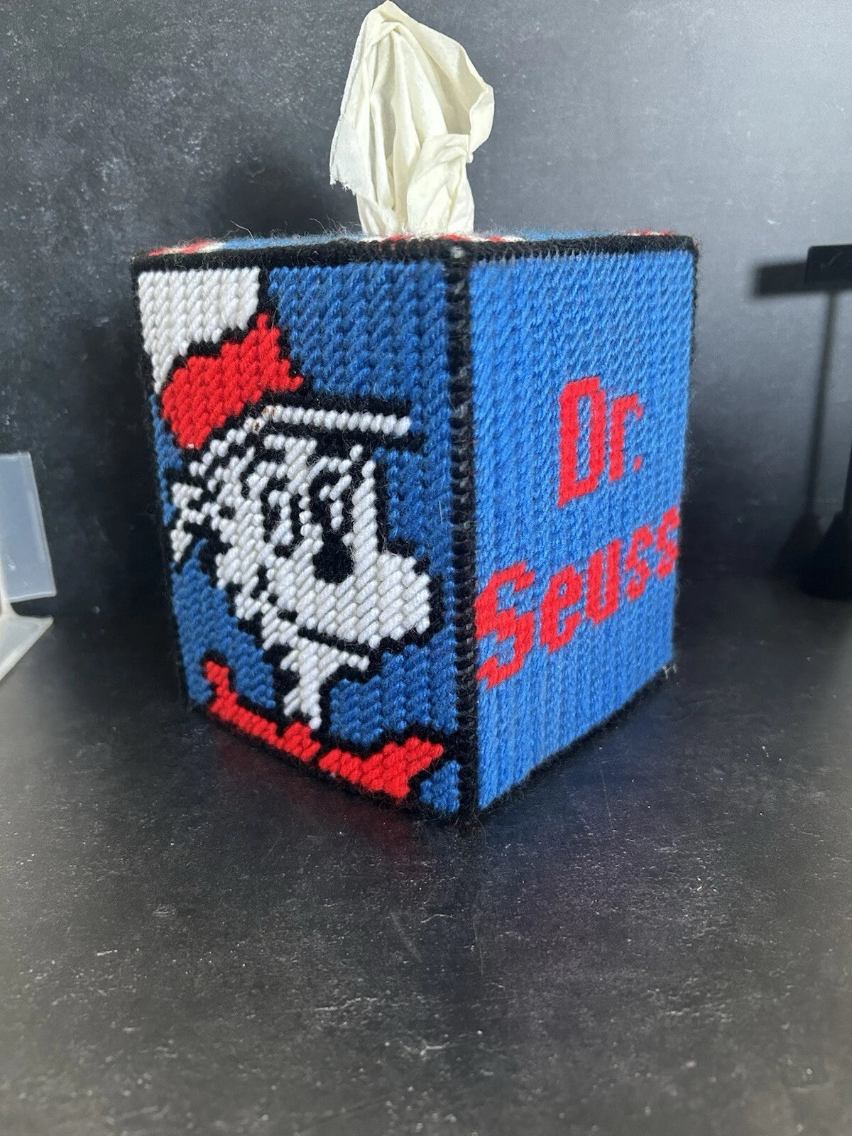 Dr Seuss Tissue Box Cover - Handmade - Includes Tissue | eBay