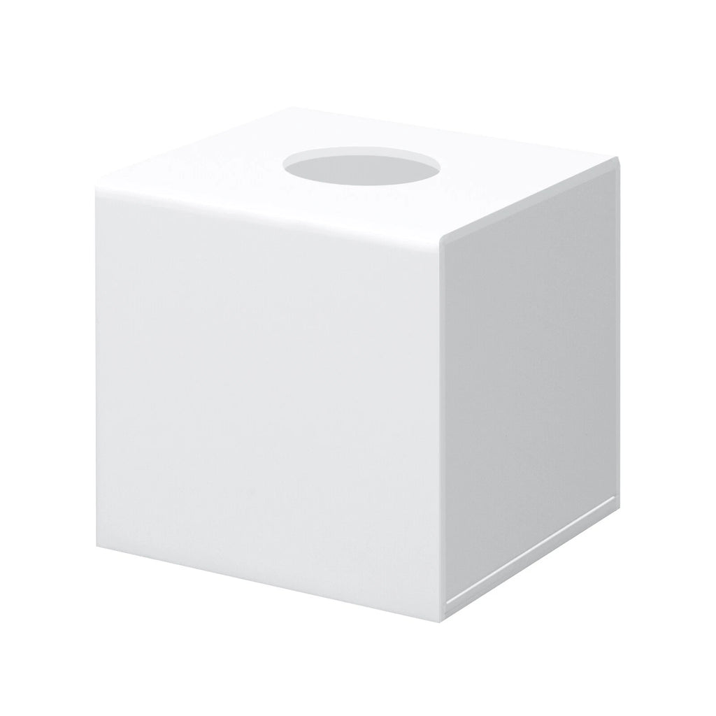 Alva Glossy White Square Tissue Box Cover | Bnb Supplies | eBay