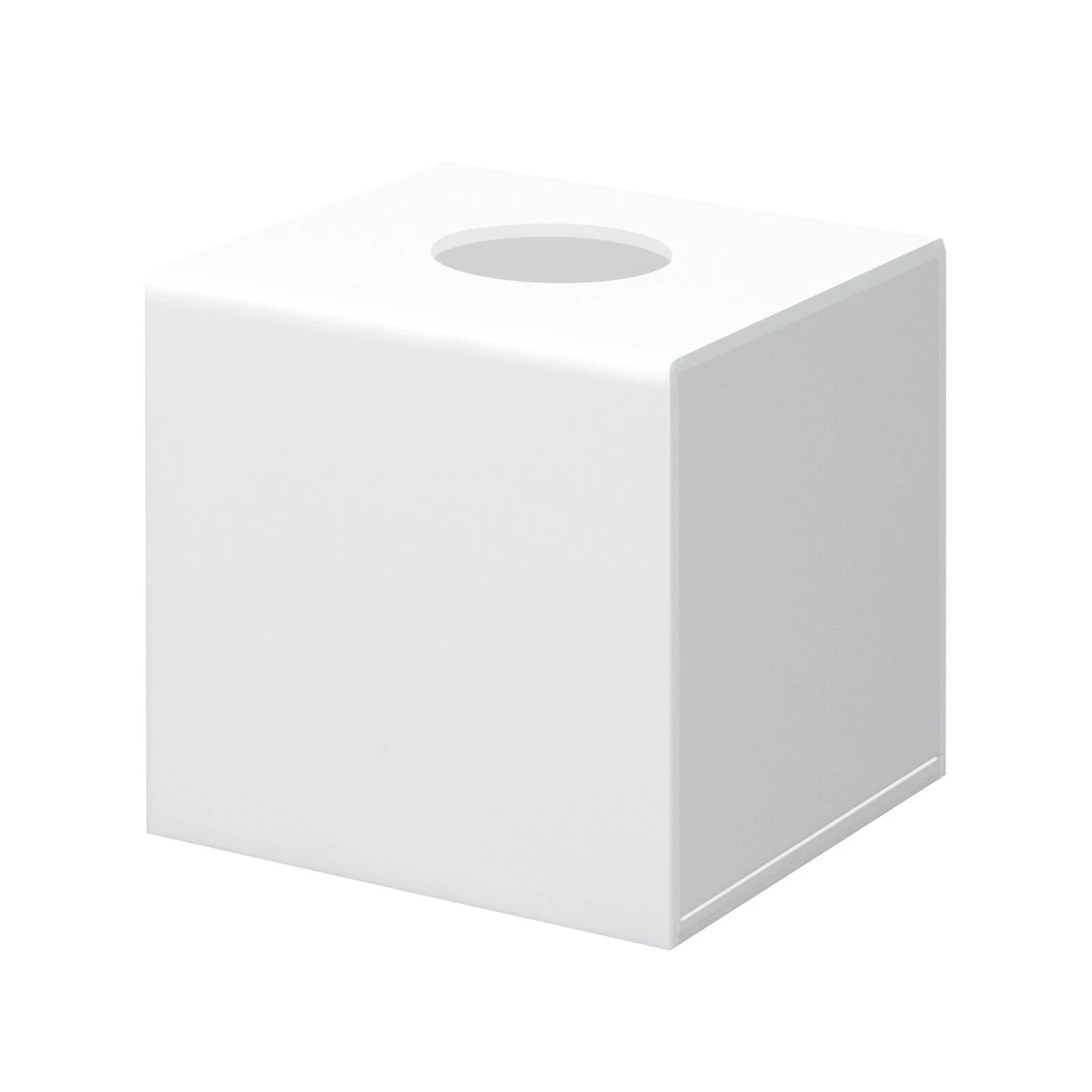 Alva Glossy White Square Tissue Box Cover | Bnb Supplies | eBay