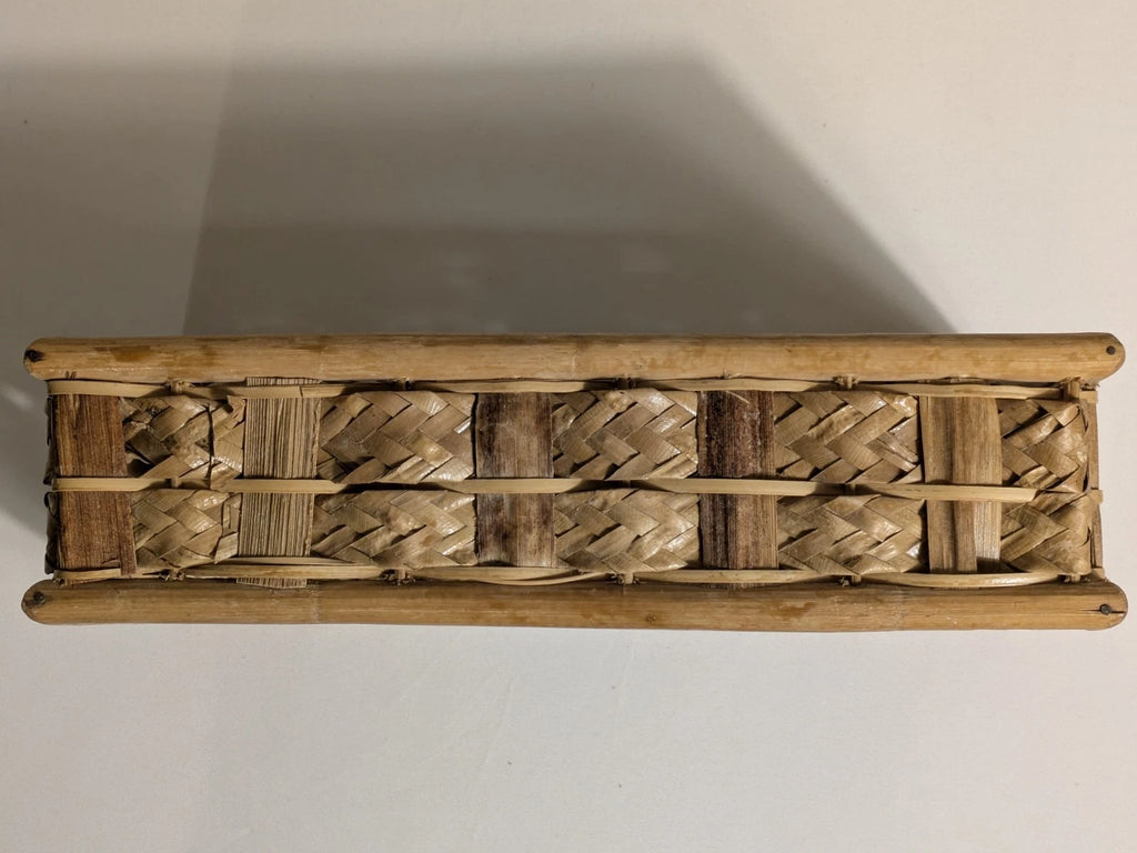 Wicker Rattan Bamboo Natural Tissue Box Cover Coastal Boho Rectangular Vintage | eBay