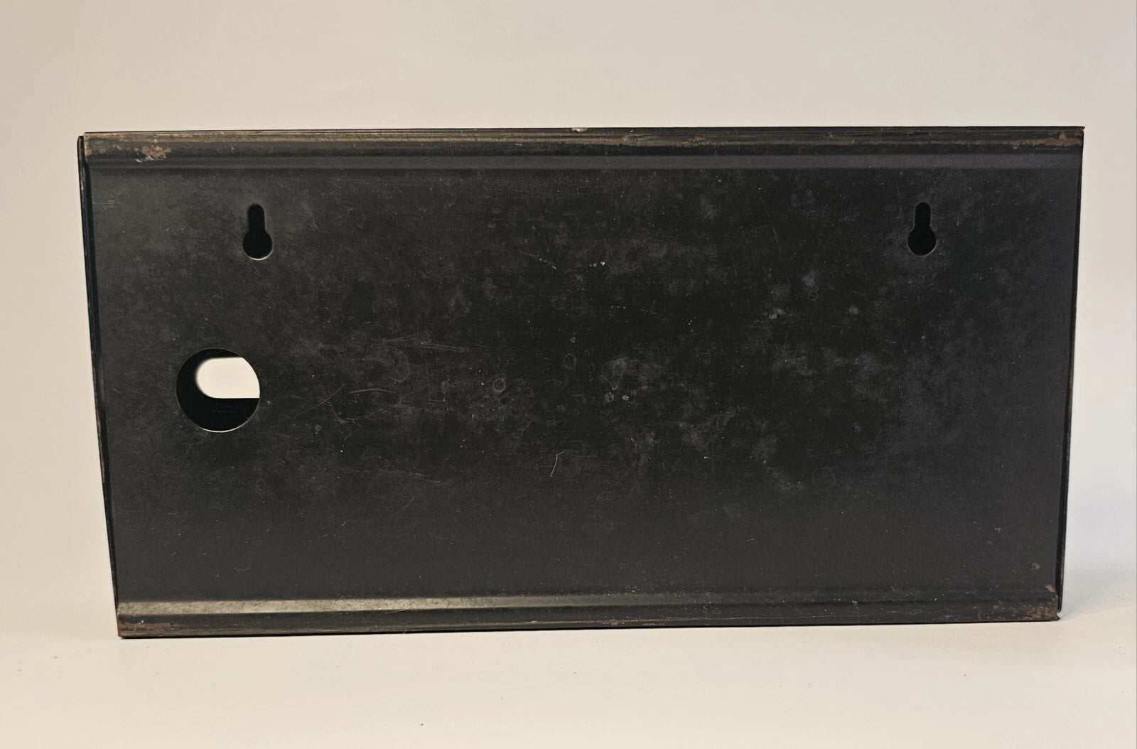 Vintage Black Toleware Metal Tissue Box Holder Shabby Chic Rectangular Hanging | eBay