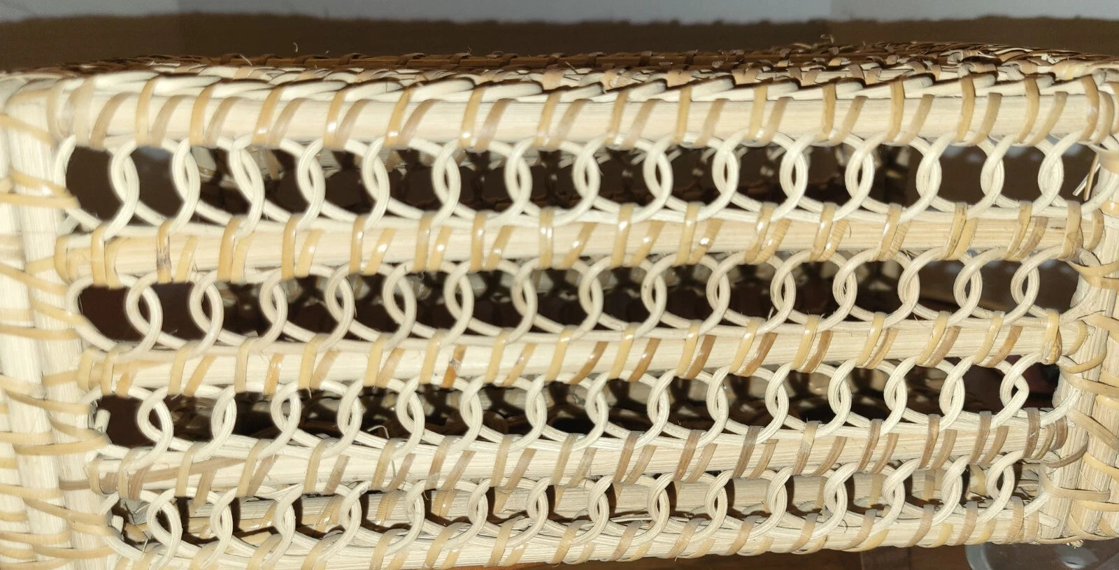 Vintage Wicker Tissue Box Cover Holder Woven Rattan Boho | eBay