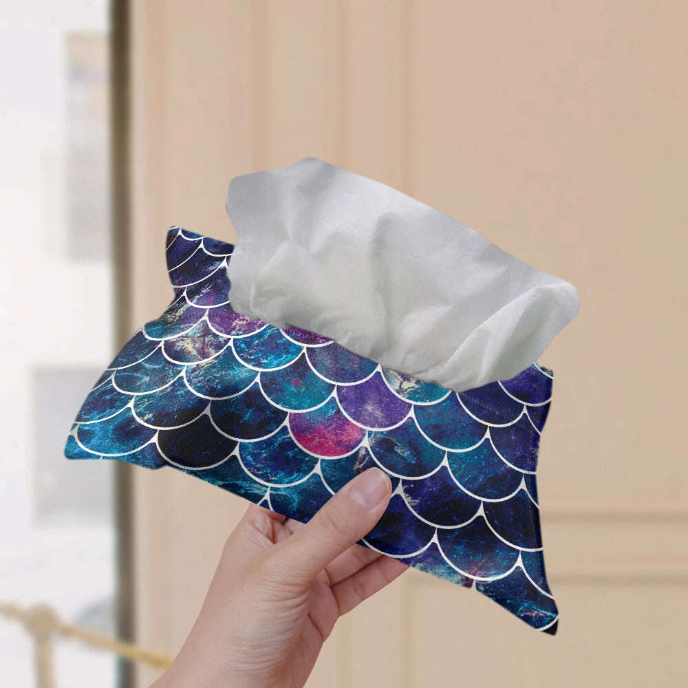 Cotton Linen Tissue Napkin Box Bag Paper Holder Pouch Cover for Home Office Car | eBay