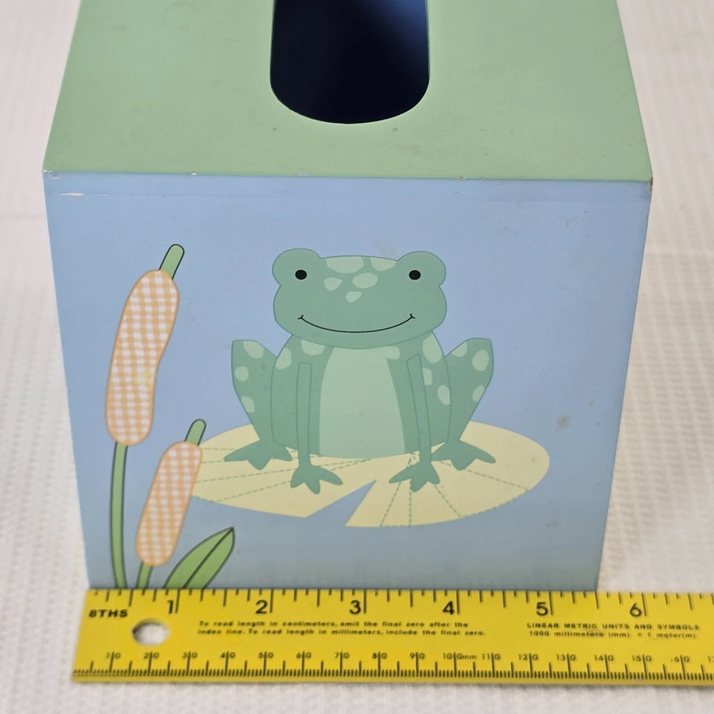 Vtg Kids Tissue Kleenex Box Cover Bathroom Frog Turtle Dragonfly Butterfly | eBay