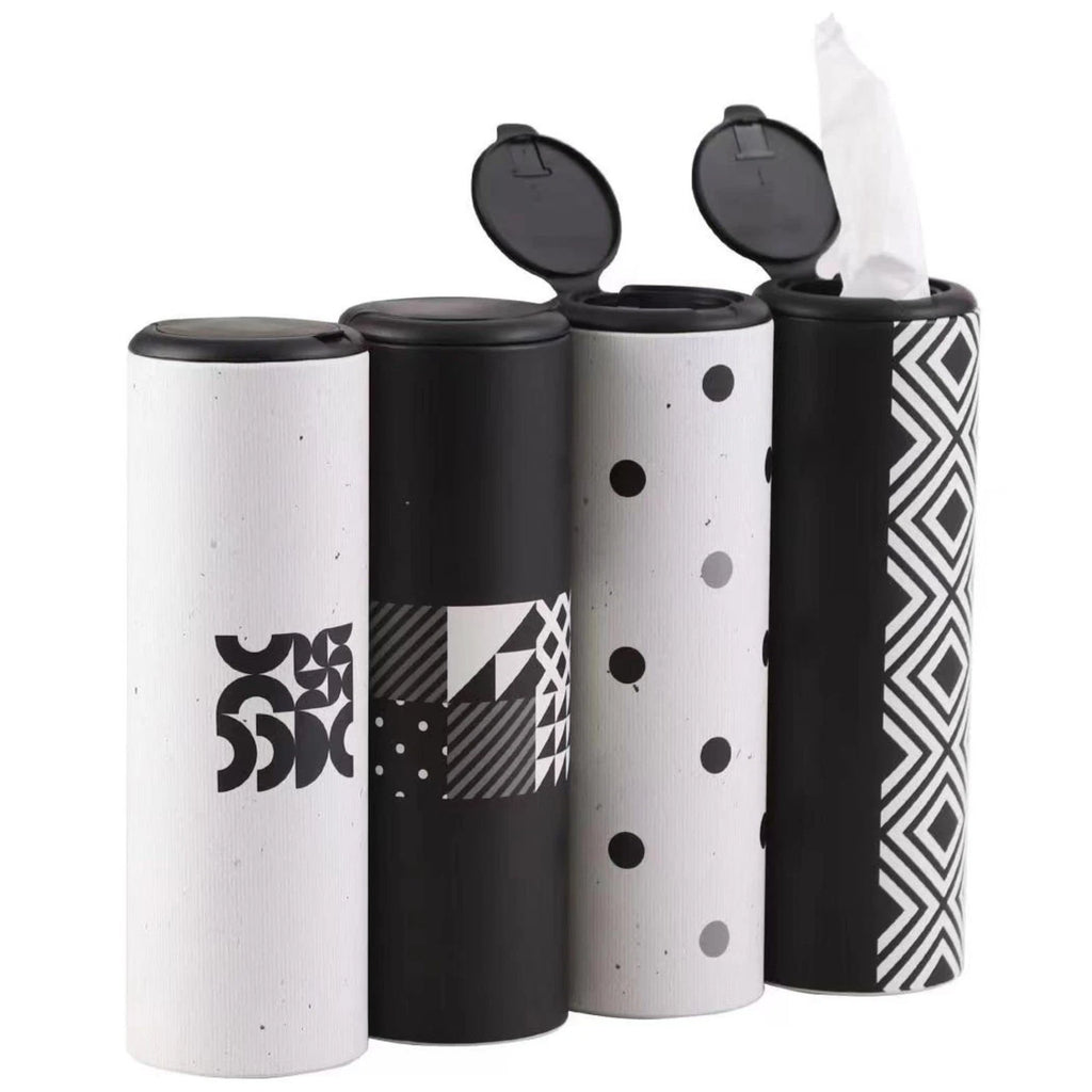 Car Tissue Holder with Facial Tissues Bulk - 4 PK Car Tissues Cylinder with C... | eBay