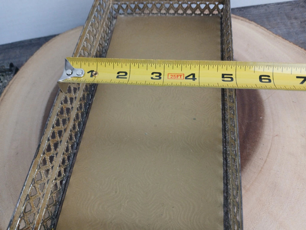 Vintage Gold Tone Tissue Box w/Claw Feet (2 pc.) "READ" | eBay