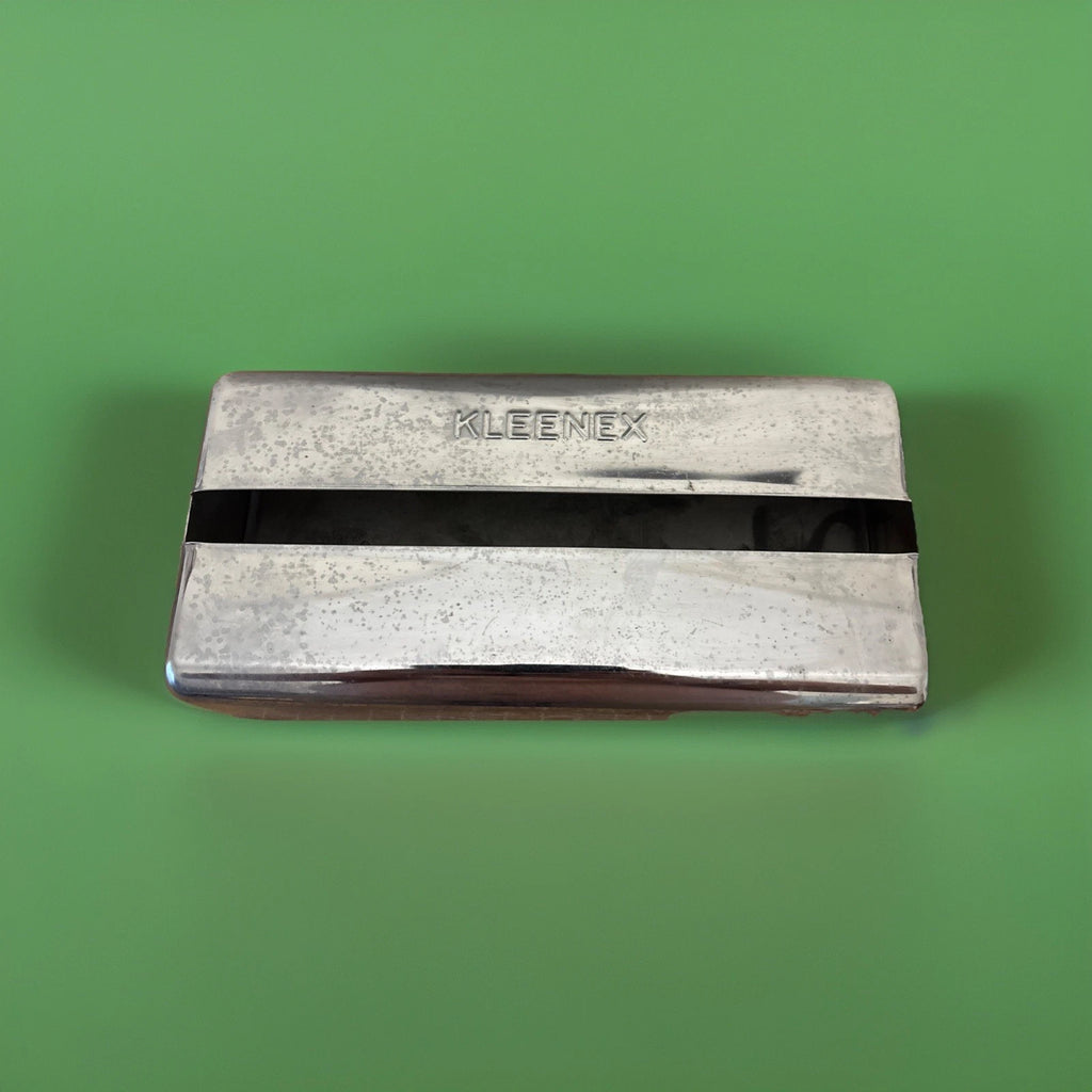 Vintage Retro Kleenex Tissue Dispenser Metal Box Holder Wall Mount - opens | eBay