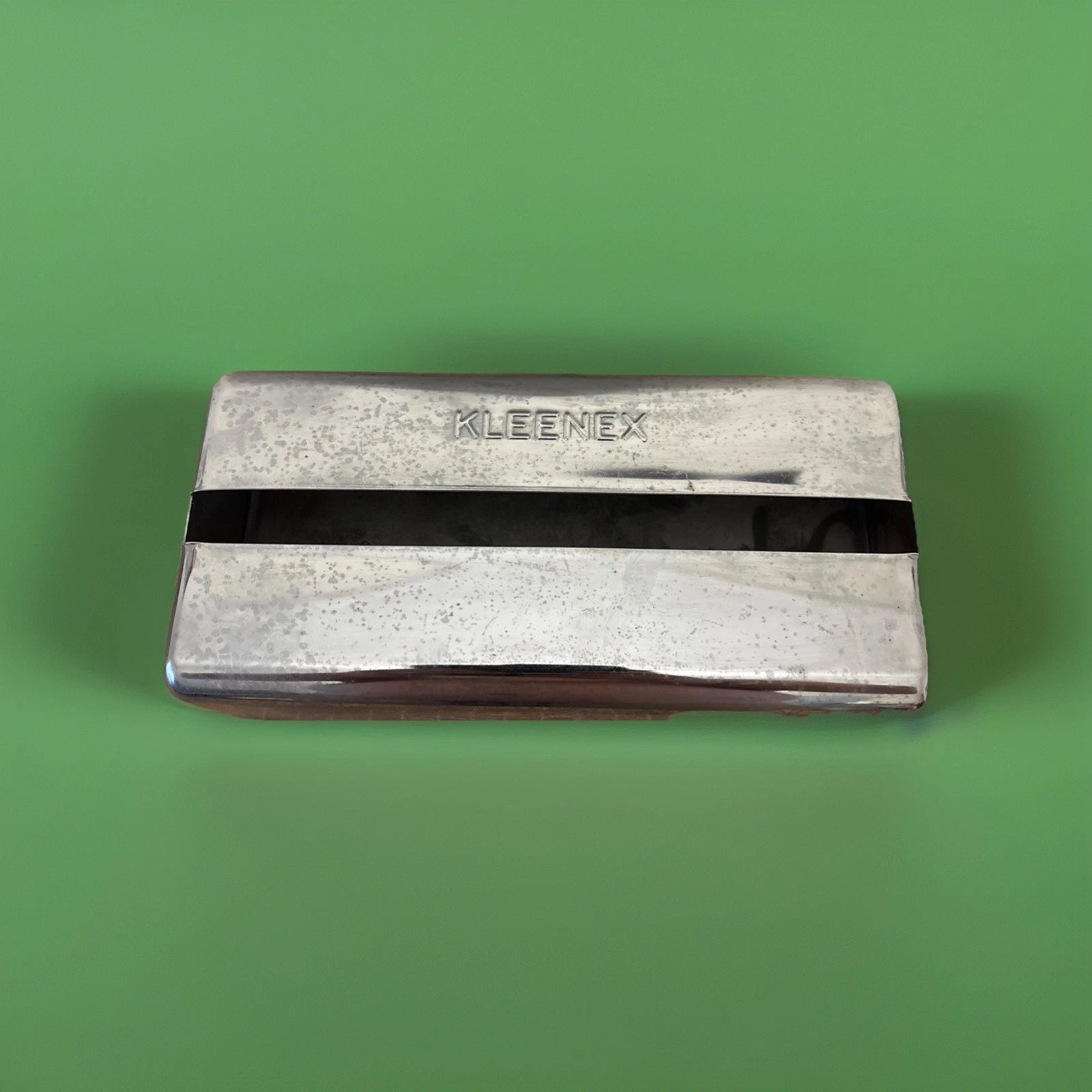 Vintage Retro Kleenex Tissue Dispenser Metal Box Holder Wall Mount - opens | eBay