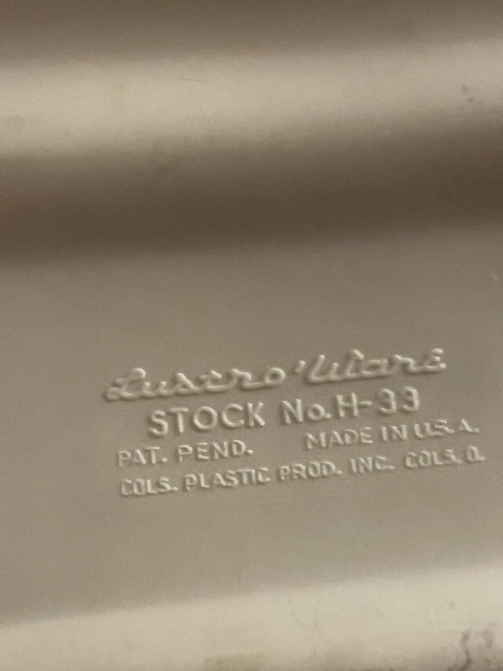 Vintage MCM Lustro Ware Atomic Cream Tissue Holder H‑33 Retro Starburst | eBay