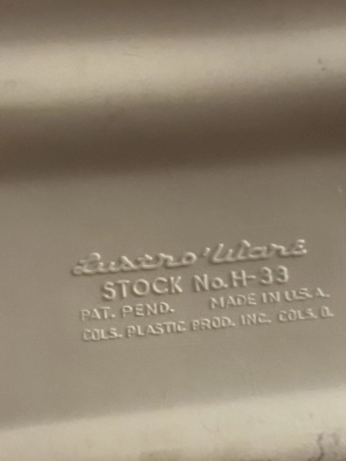 Vintage MCM Lustro Ware Atomic Cream Tissue Holder H‑33 Retro Starburst | eBay