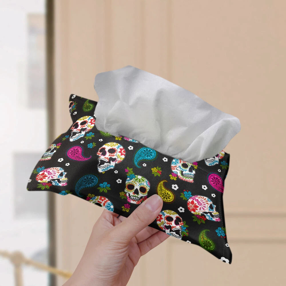 Cotton Linen Tissue Napkin Box Bag Paper Holder Pouch Cover for Home Office Car | eBay