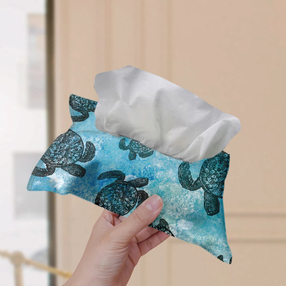 Cotton Linen Tissue Napkin Box Bag Paper Holder Pouch Cover for Home Office Car | eBay