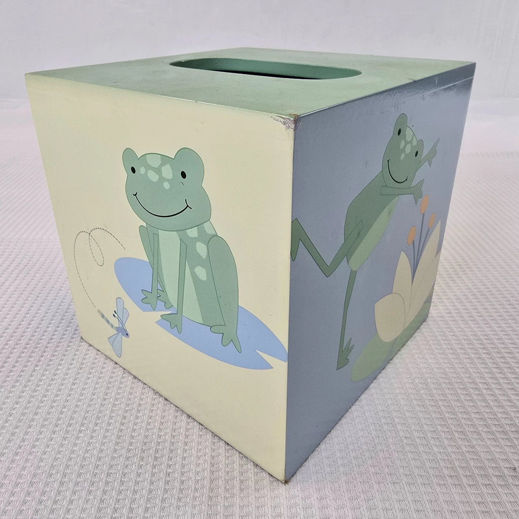 Vtg Kids Tissue Kleenex Box Cover Bathroom Frog Turtle Dragonfly Butterfly | eBay