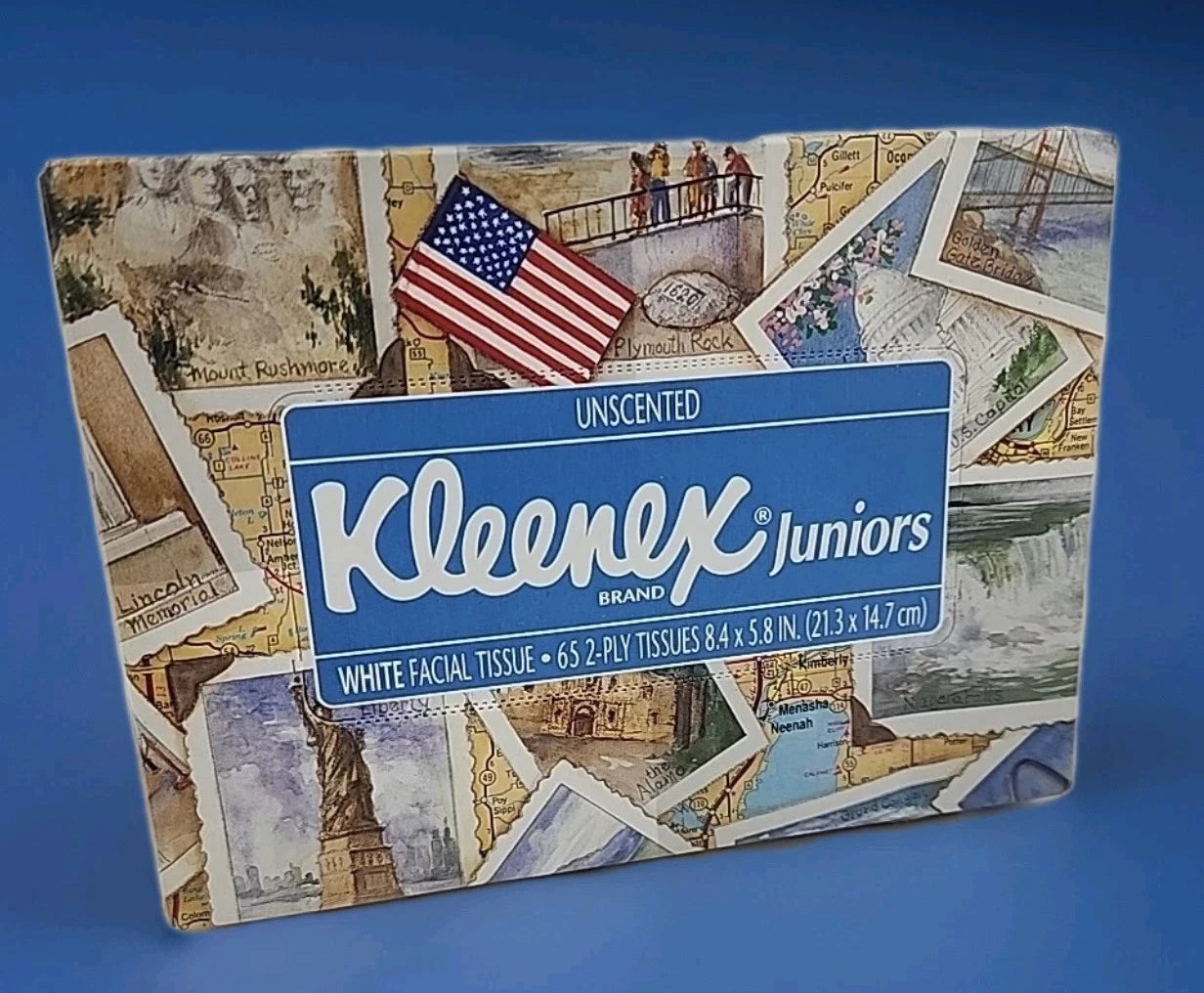 Vintage Kleenex Juniors Tissue Box Stamps | eBay