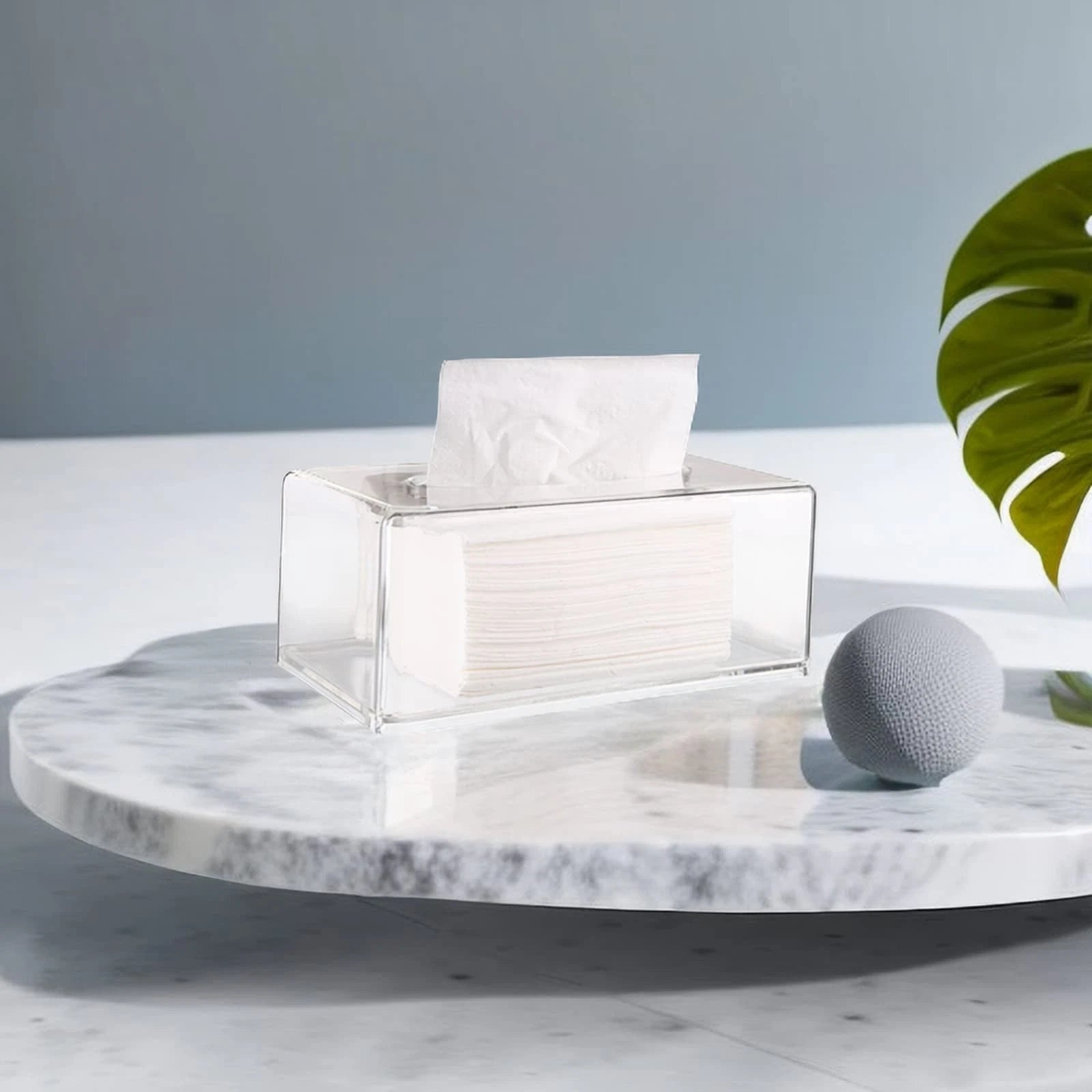 Yopay 2 Pack Clear Tissue Dispenser Box, Facial Acrylic Tissue Box Cover Holder, | eBay