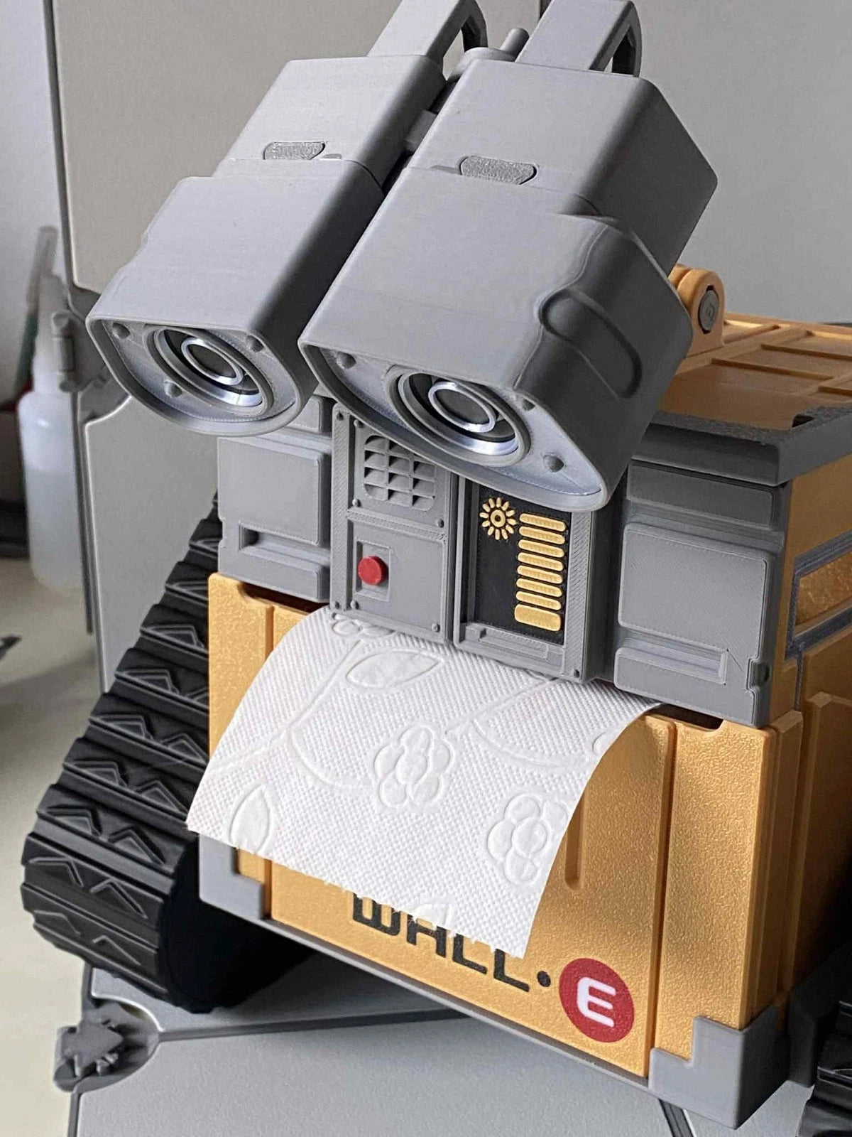 3D Printed Robot Style Tissue Box – Movable Arms Design, Cute Wall-E Inspired | eBay