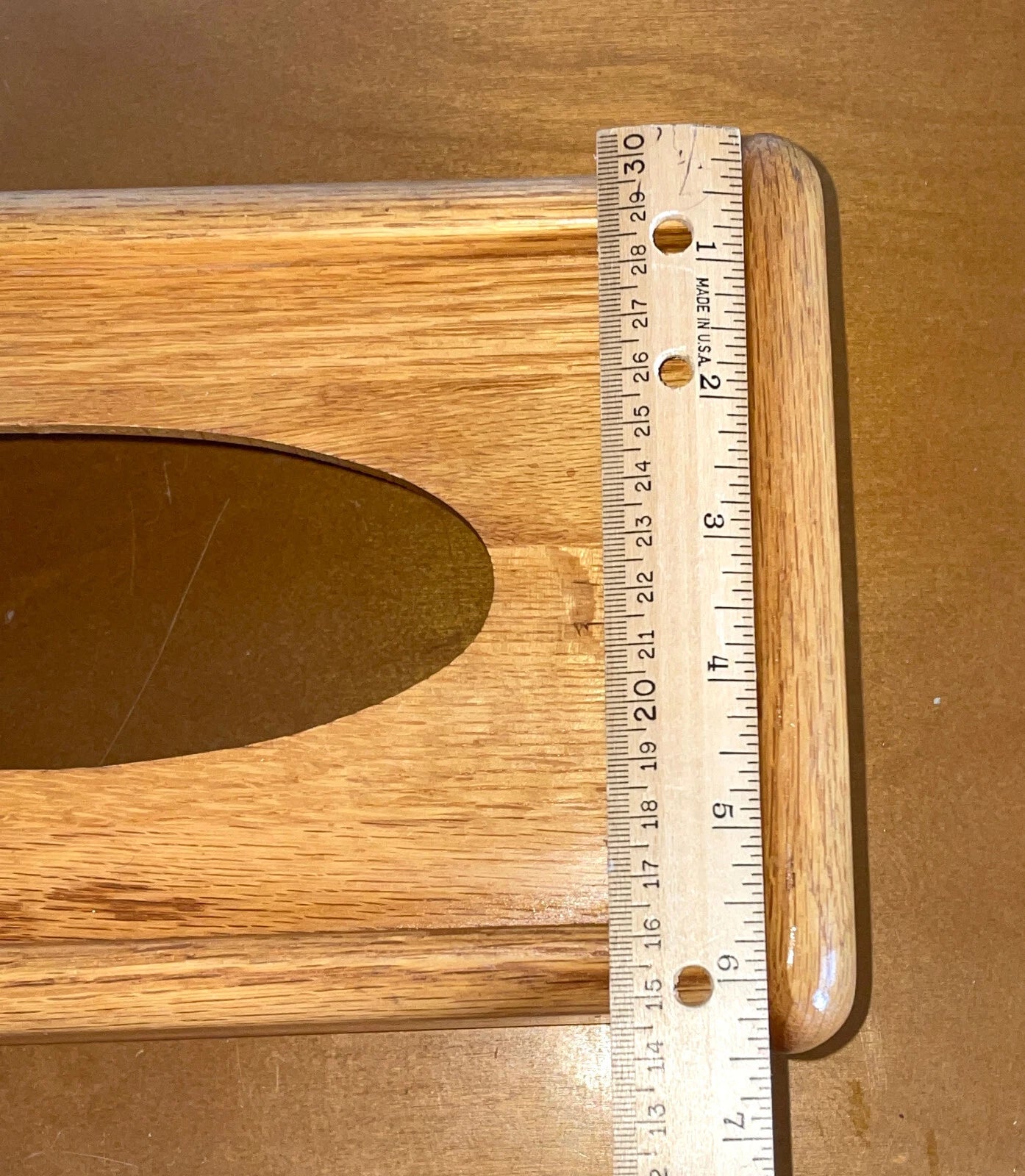 Vtg MCM Solid Oak Wood Tissue Box Cover Holder Natural Grain by Cornwall Inds | eBay