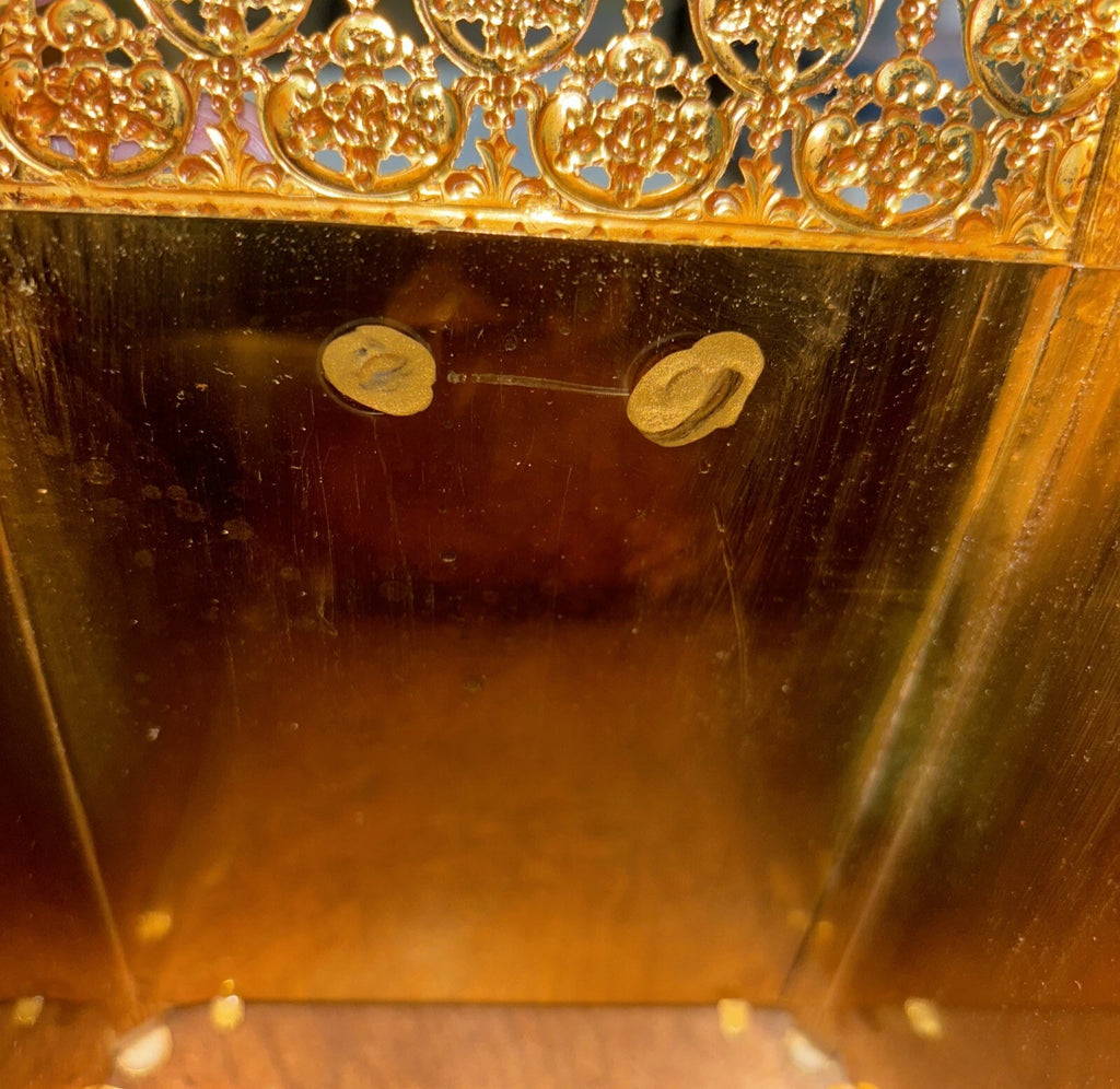 1950’S GOLDTONE HOLLYWOOD REGENCY ROSE WREATH TISSUE BOX COVER | eBay