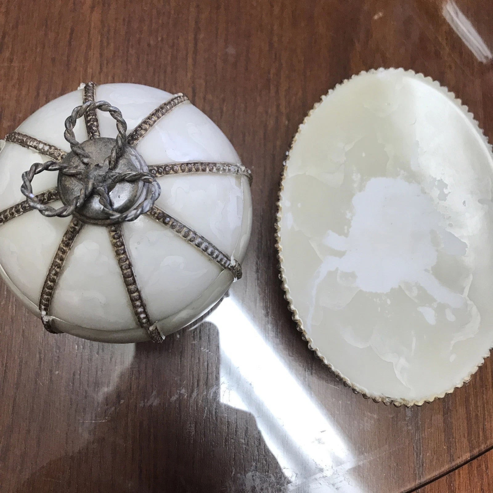 Vintage Croscill Romanza Tissue Cover, Soap Dish,Tinker Box Set | eBay