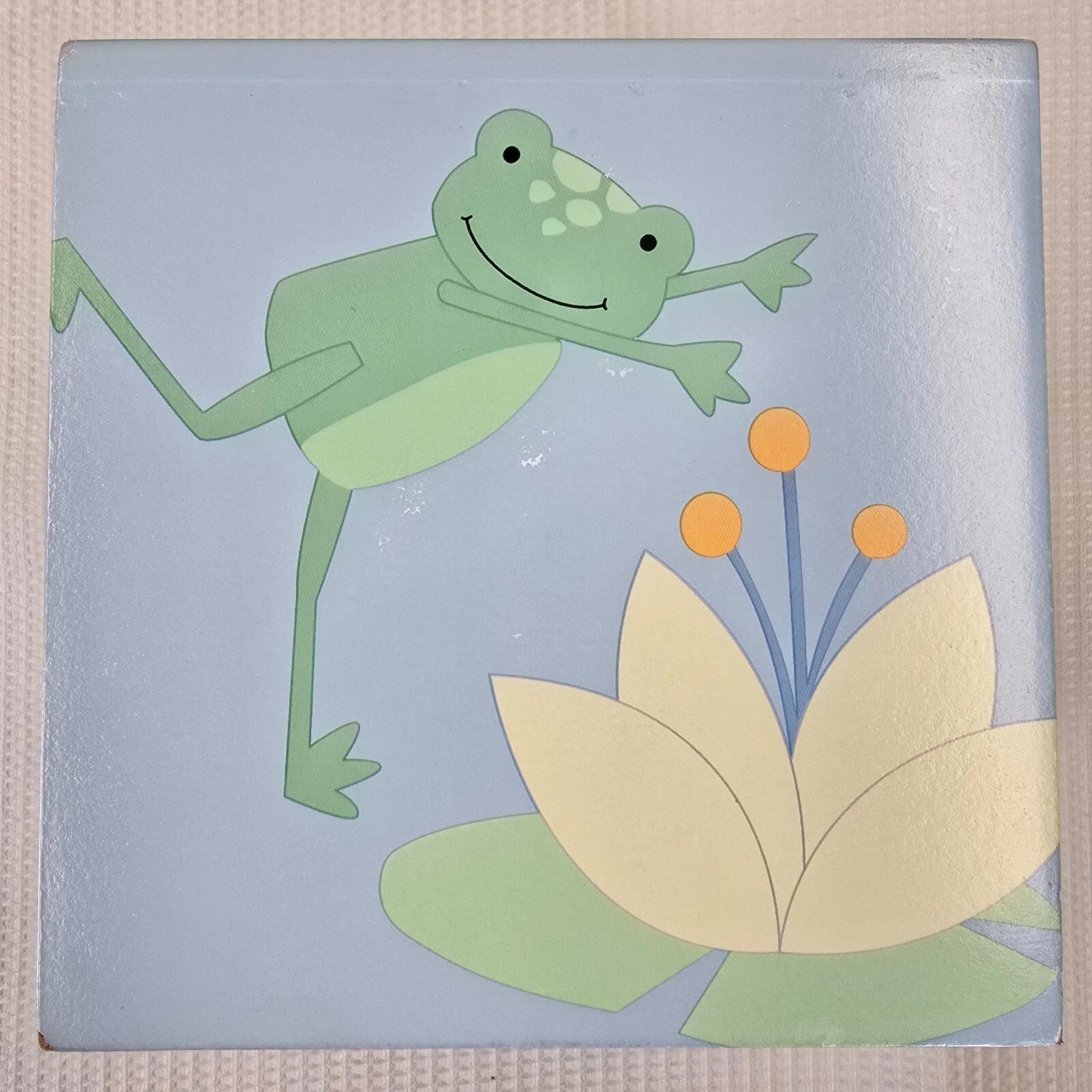 Vtg Kids Tissue Kleenex Box Cover Bathroom Frog Turtle Dragonfly Butterfly | eBay