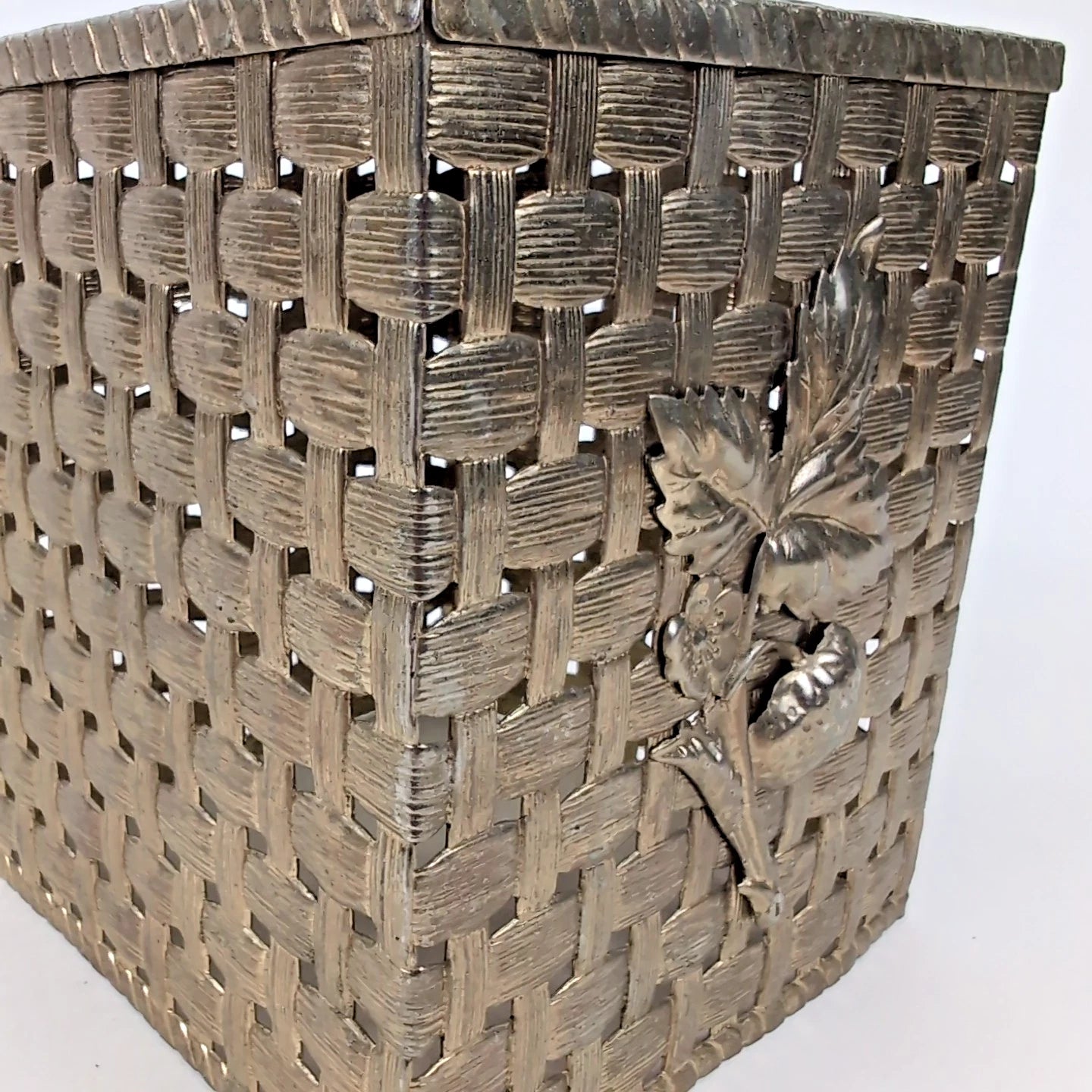 Vintage Hollywood Regency Brass Gold Tone Strawberry Tissue Box Holder Cover | eBay