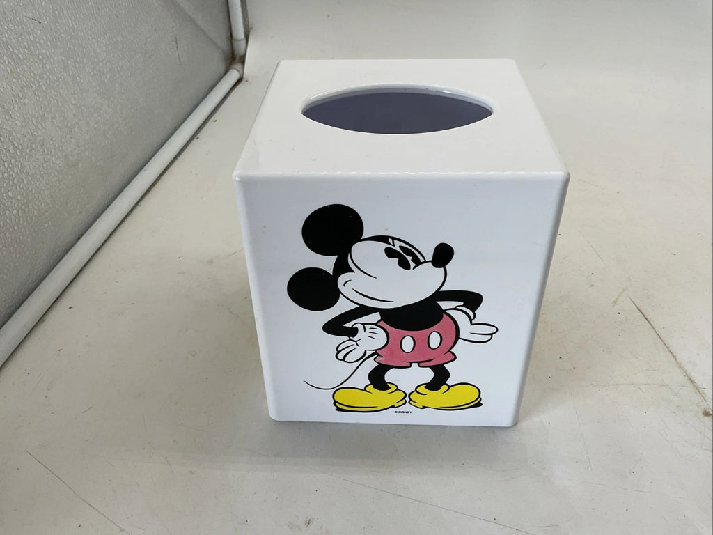 Vintage Walt Disney Mickey Mouse Tissue Box Cover Holder Square Plastic 6x5x5” | eBay