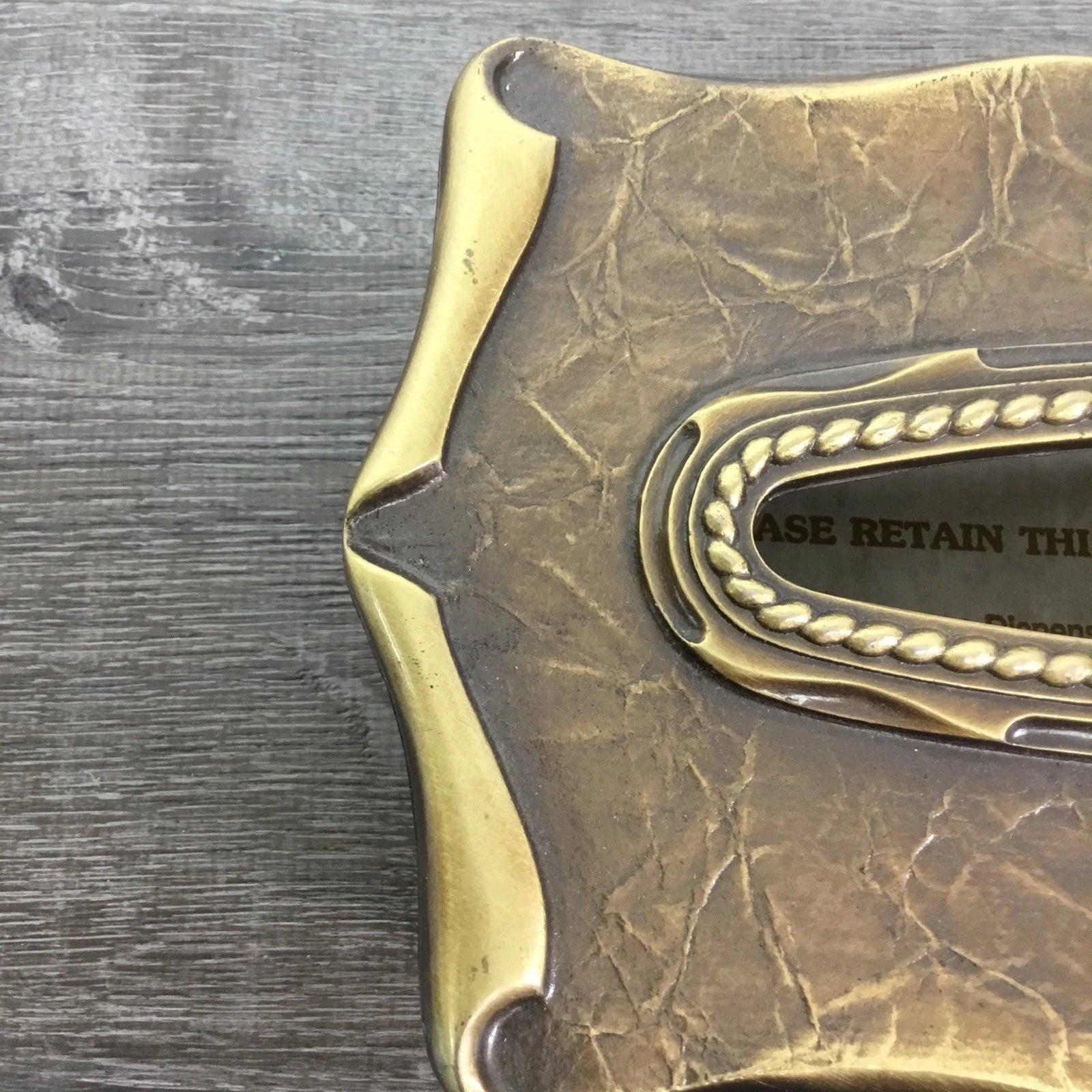 Vtg 1970's Brass Amerock Carriage House Tissue Box Dispenser Cover Complete | eBay