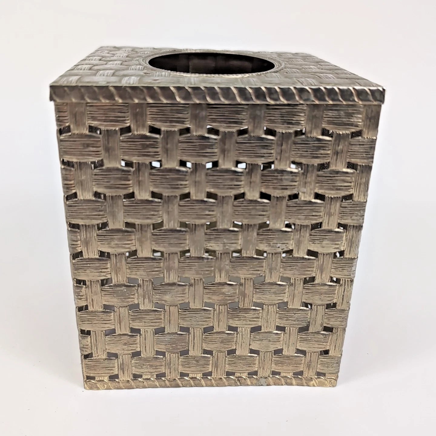 Vintage Hollywood Regency Brass Gold Tone Strawberry Tissue Box Holder Cover | eBay