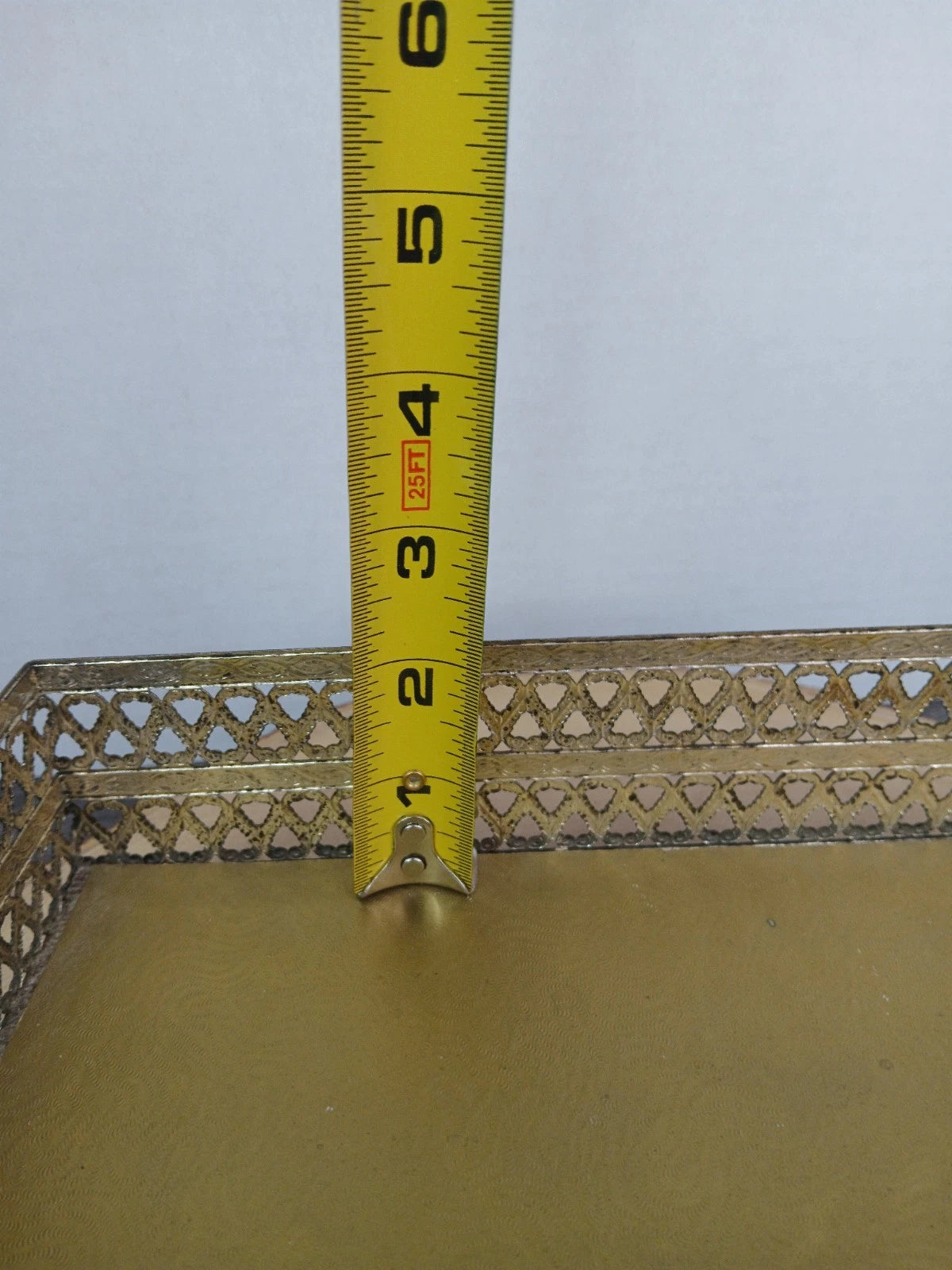 Vintage Gold Tone Tissue Box w/Claw Feet (2 pc.) "READ" | eBay