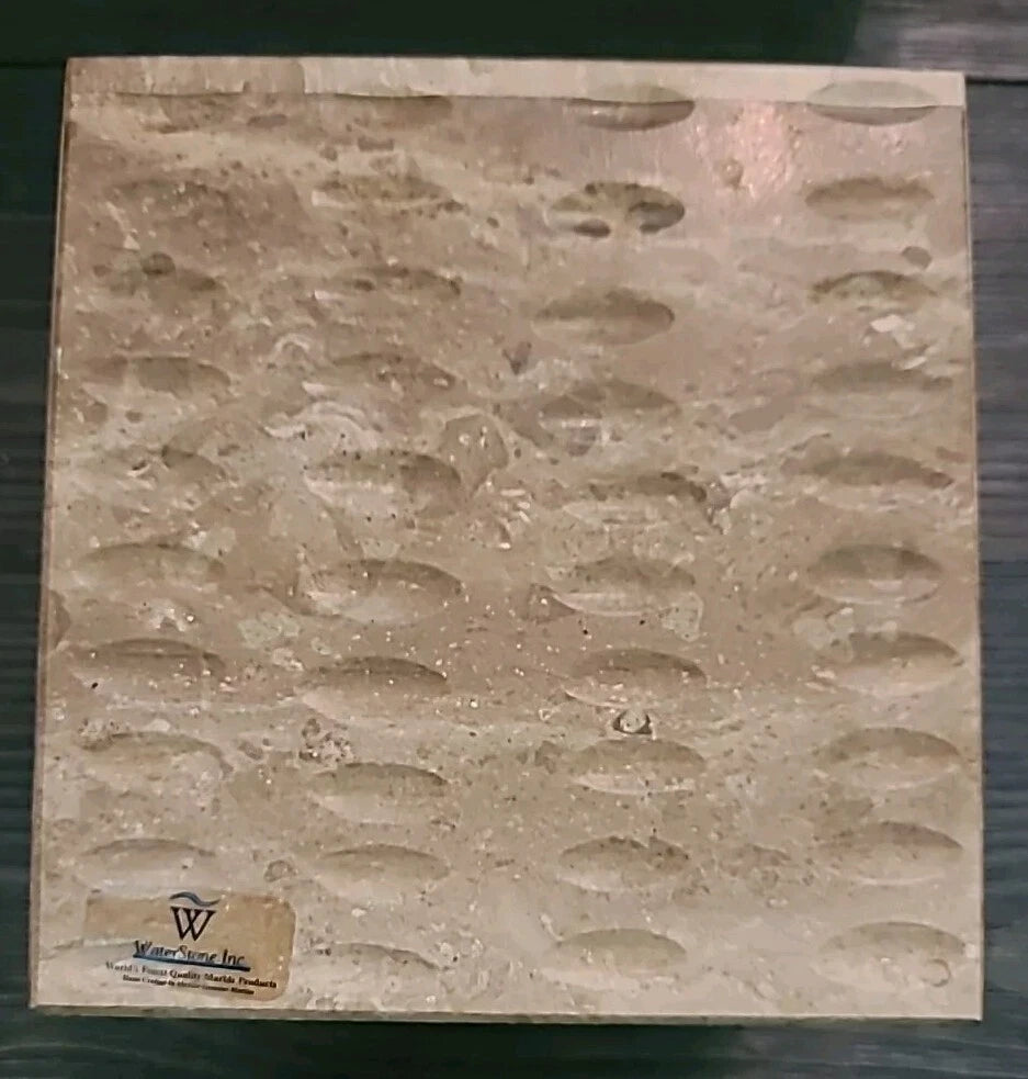 Waterstone Inc, SAN PABLO MOCHA/LIGHT Travertine Stone Tissue Box Holder | eBay