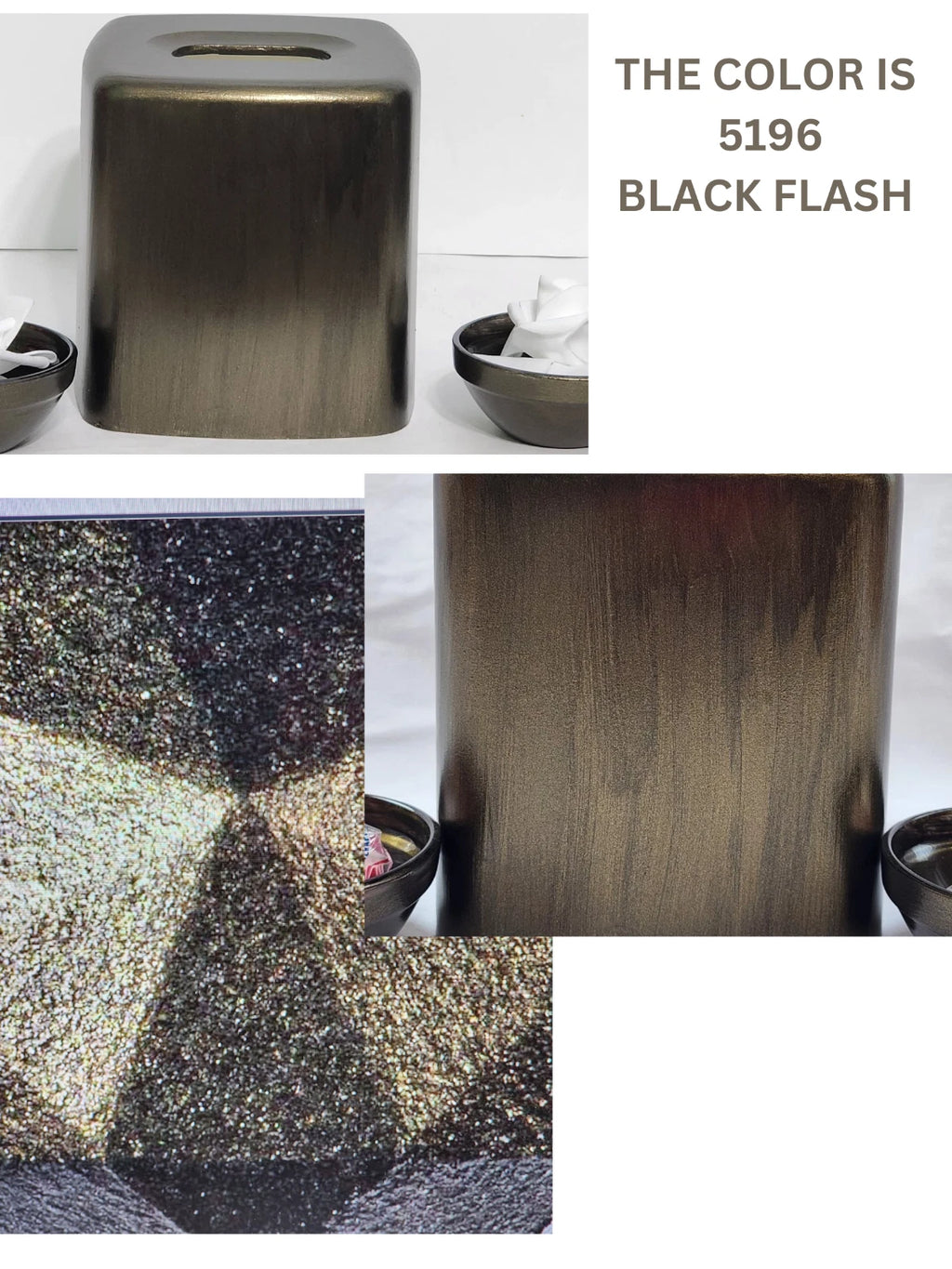 Tissue Holder Cover With Small Matching Candle Holder /Candy Dish Table Setting | eBay