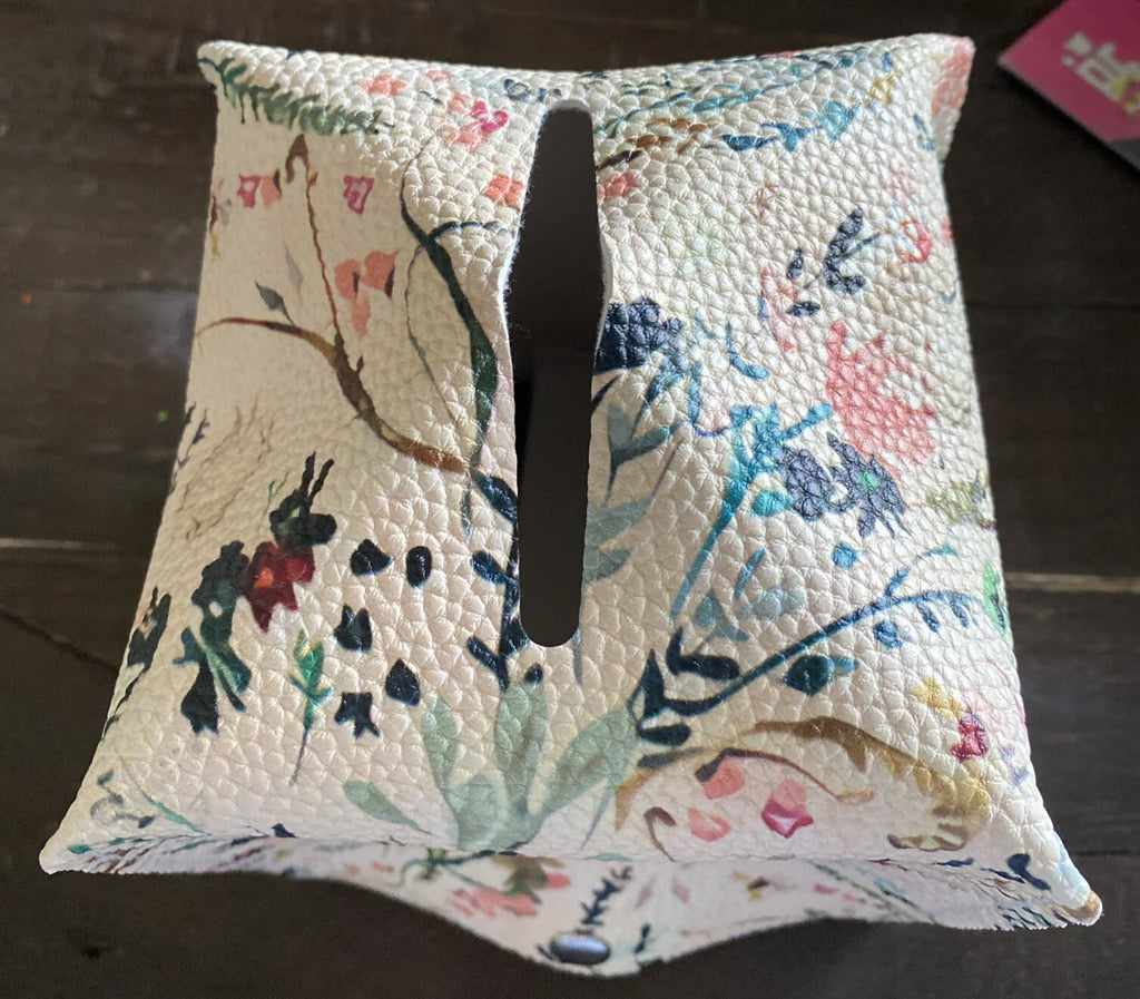 Tissue Box Holder Decorative Faux Leather Square Tissue Box | eBay