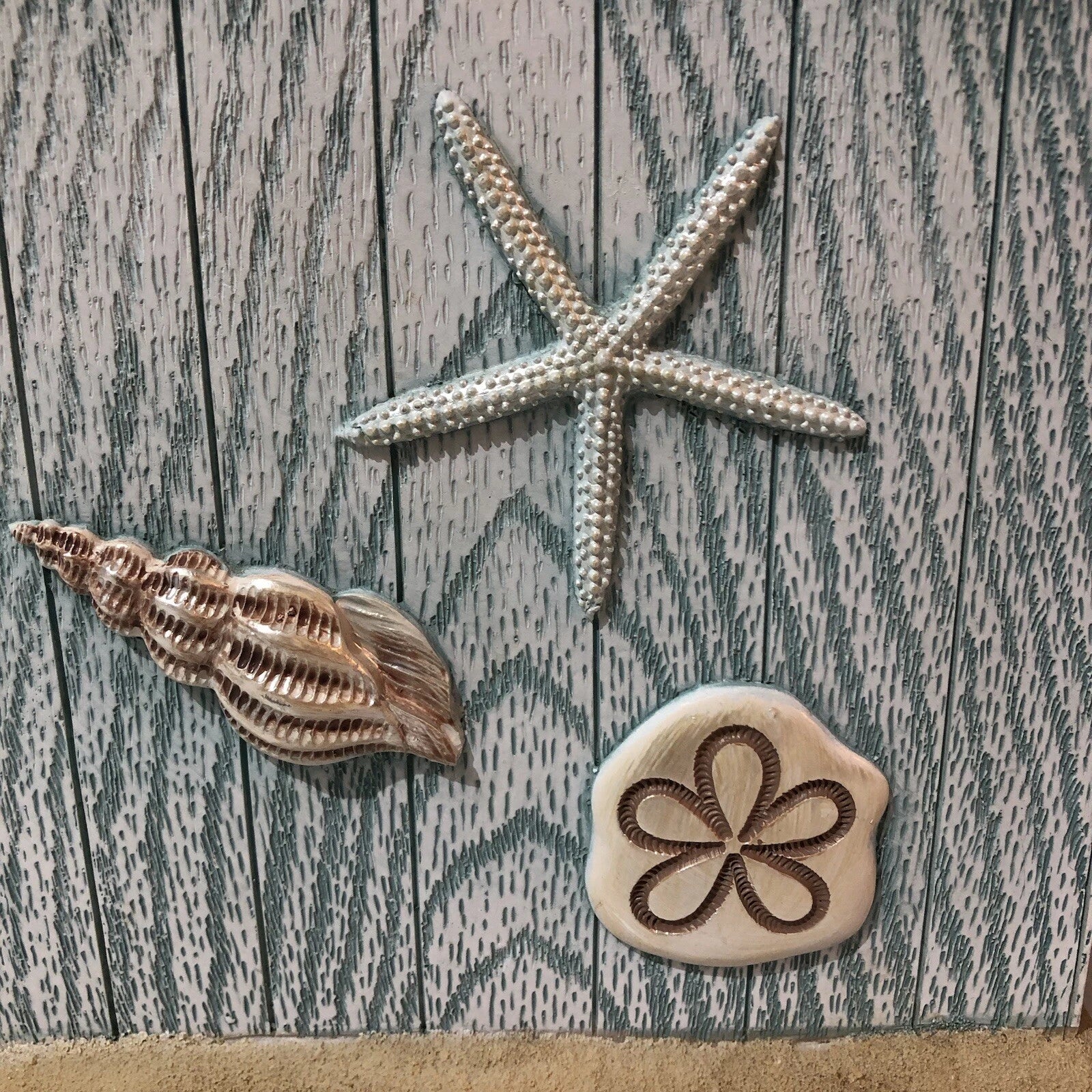 Tissue Dispenser Seaside Harbor Seashells Ta-Da Innovations 6”x6”x6” New | eBay