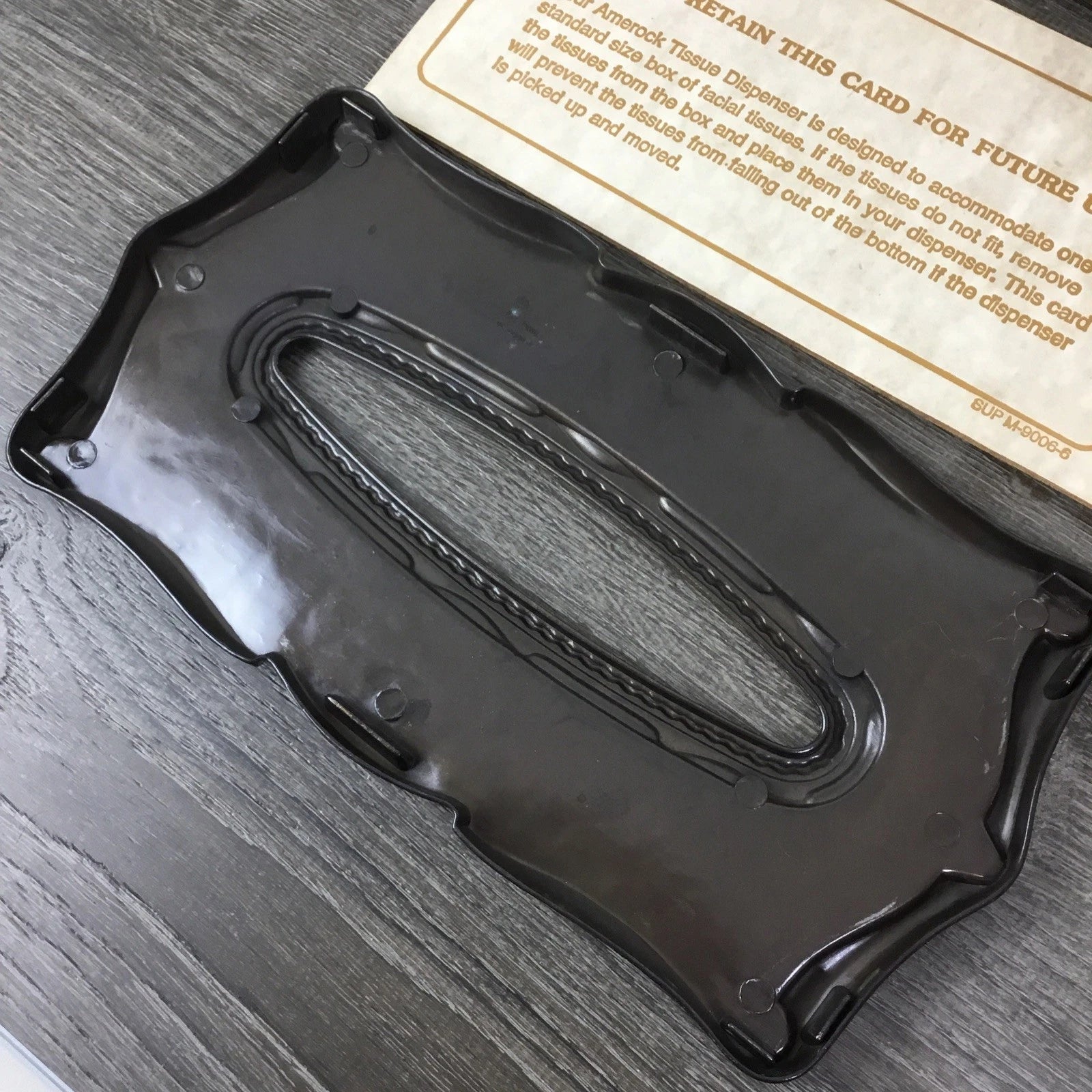 Vtg 1970's Brass Amerock Carriage House Tissue Box Dispenser Cover Complete | eBay