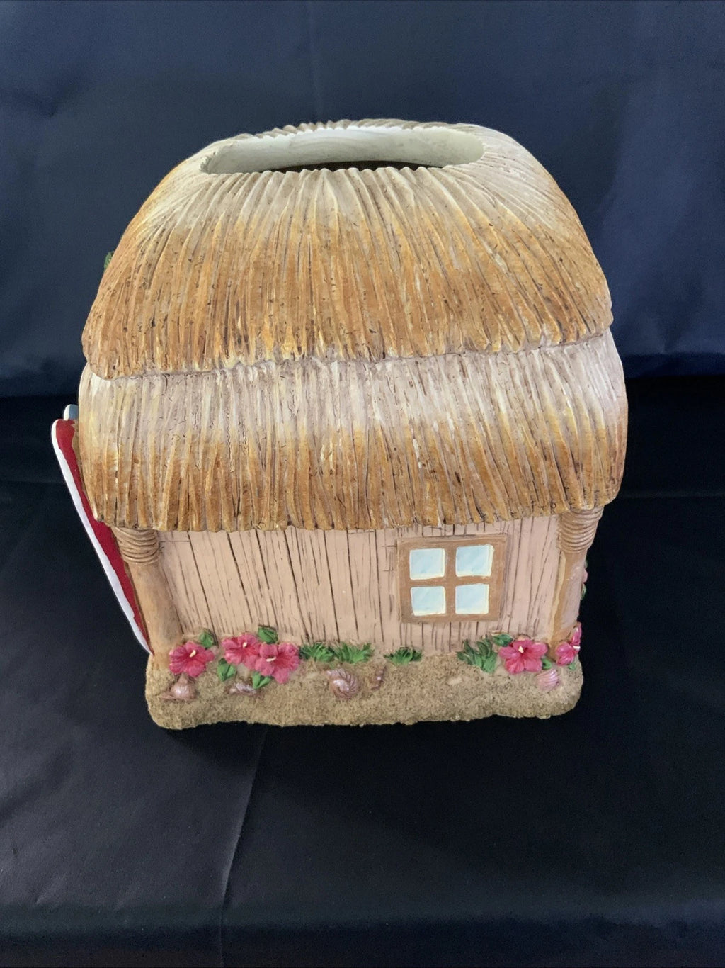 Tissue Box Cover Holder Tiki Hut Surf Board Tropical Beach House Hawaiian Heavy | eBay