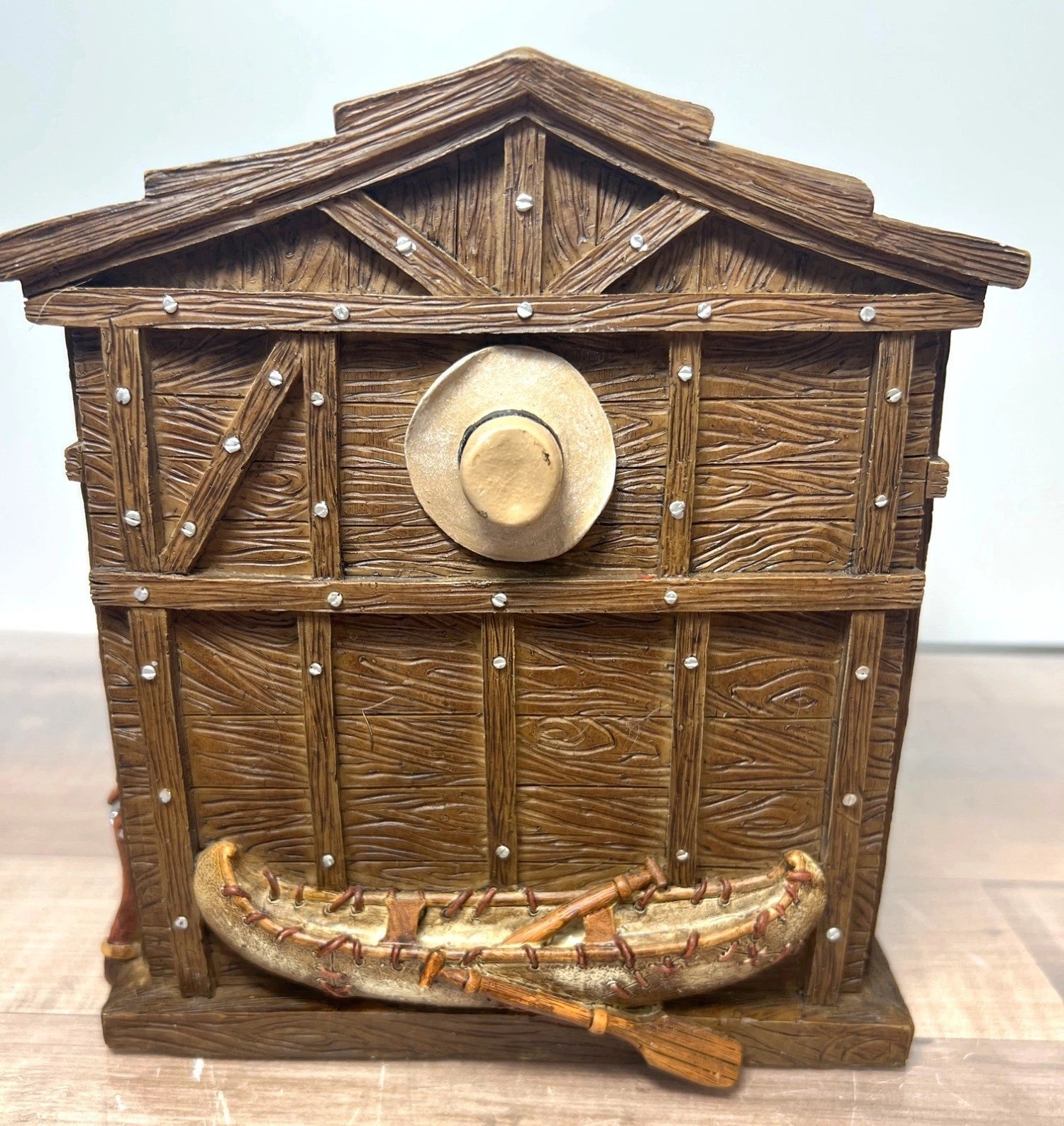 Rustic Cabin Tissue Box Cover | eBay