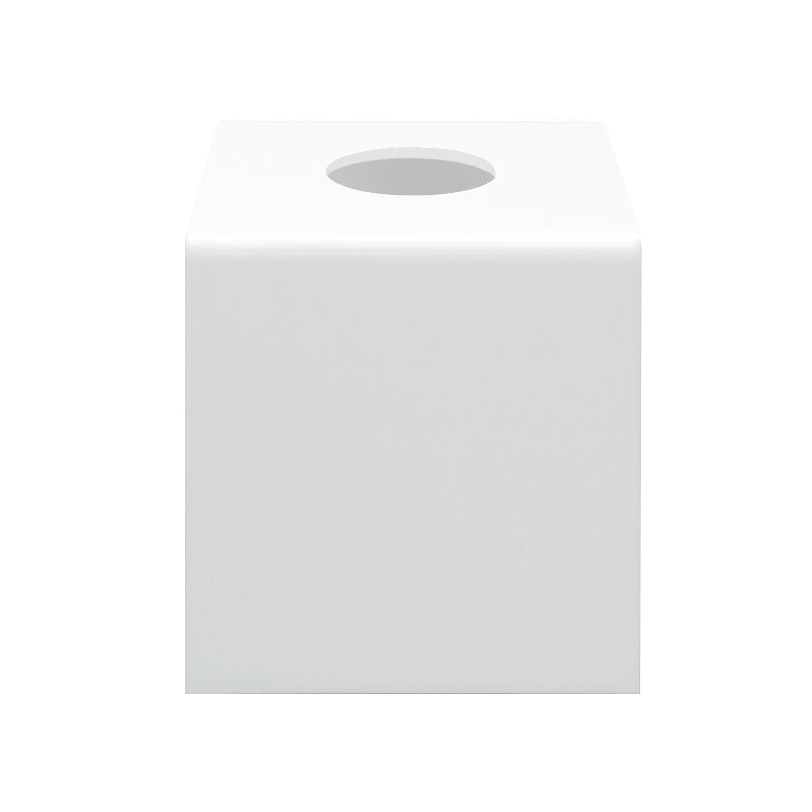 Alva Glossy White Square Tissue Box Cover | Bnb Supplies | eBay