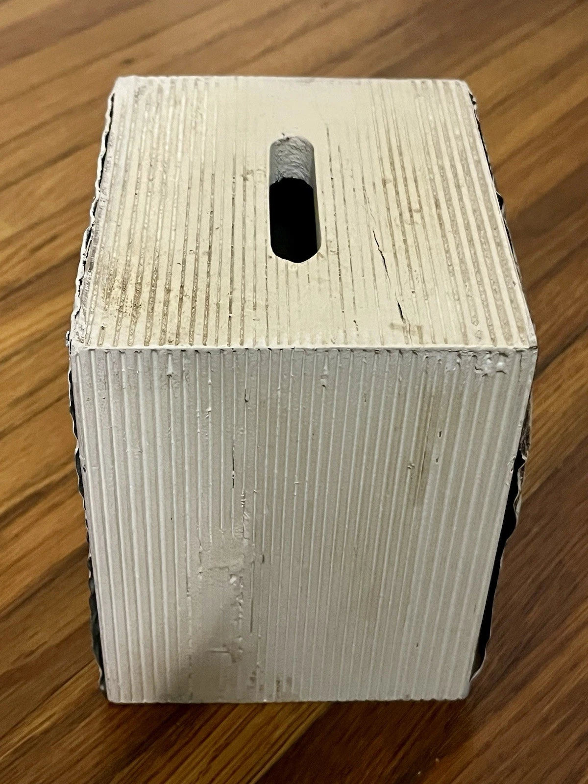 Vintage Wood Metal Bless You Tissue Box Cube Signed Kathleen Wedemeyer 6 X 6” | eBay