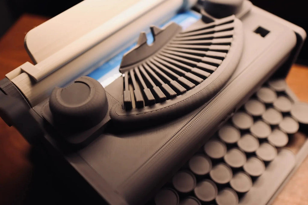3D Printed Typewriter Style Tissue Box – Retro Office Inspired Auto-Press | eBay