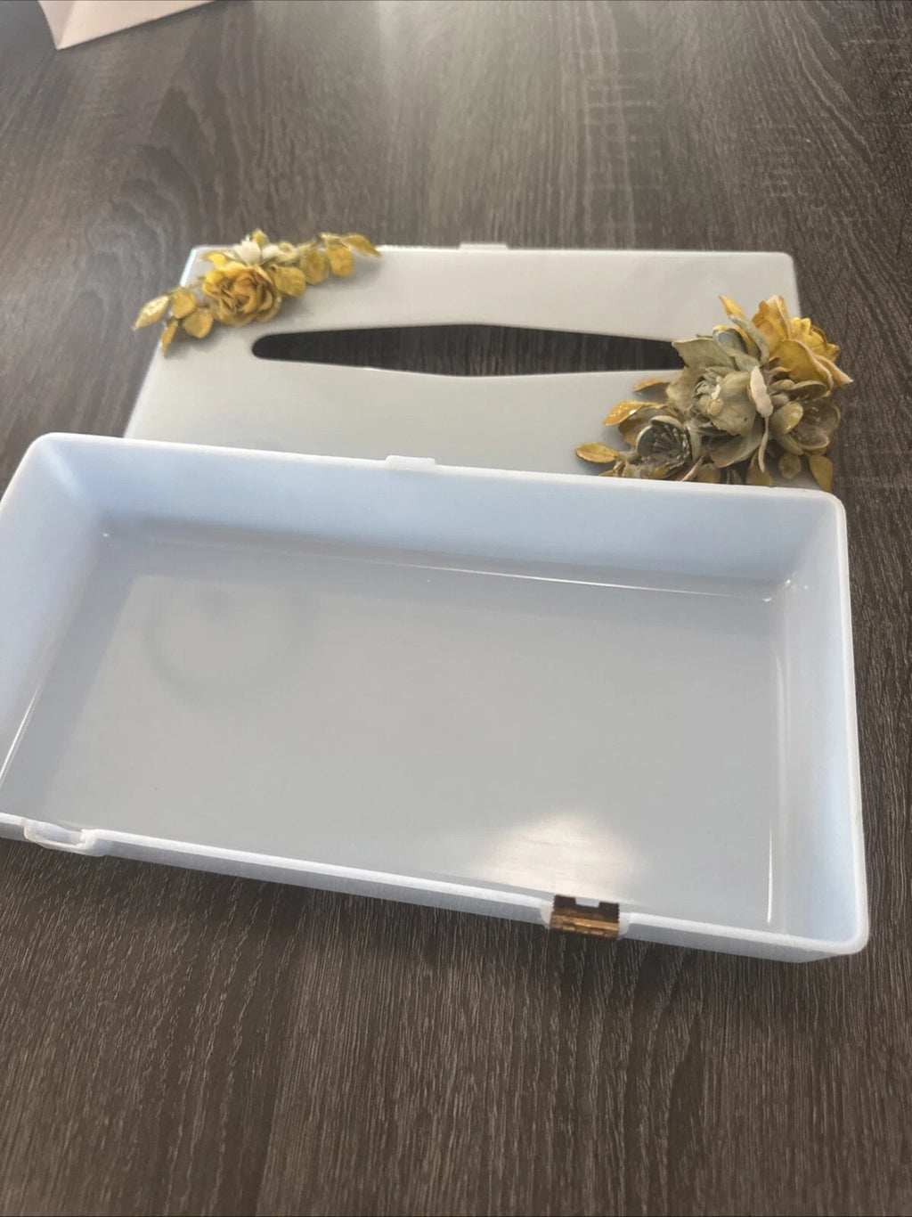 Vintage Rectangular Tissue Box Holder-Plastic | eBay