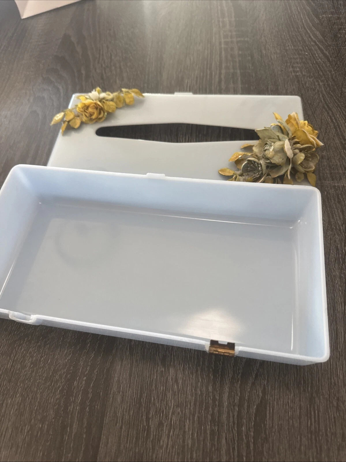 Vintage Rectangular Tissue Box Holder-Plastic | eBay