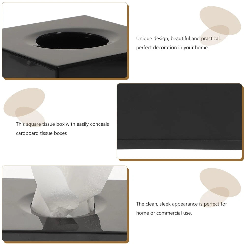 Tissue Box Travel Office Organizer Guest Napkin Holder for Bathroom | eBay